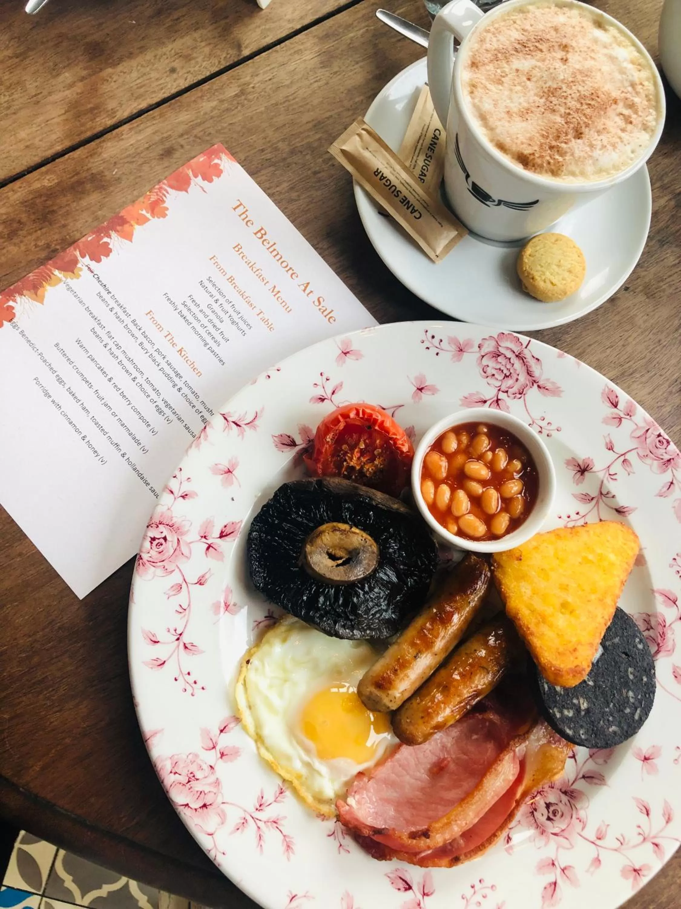 Food close-up in The Belmore