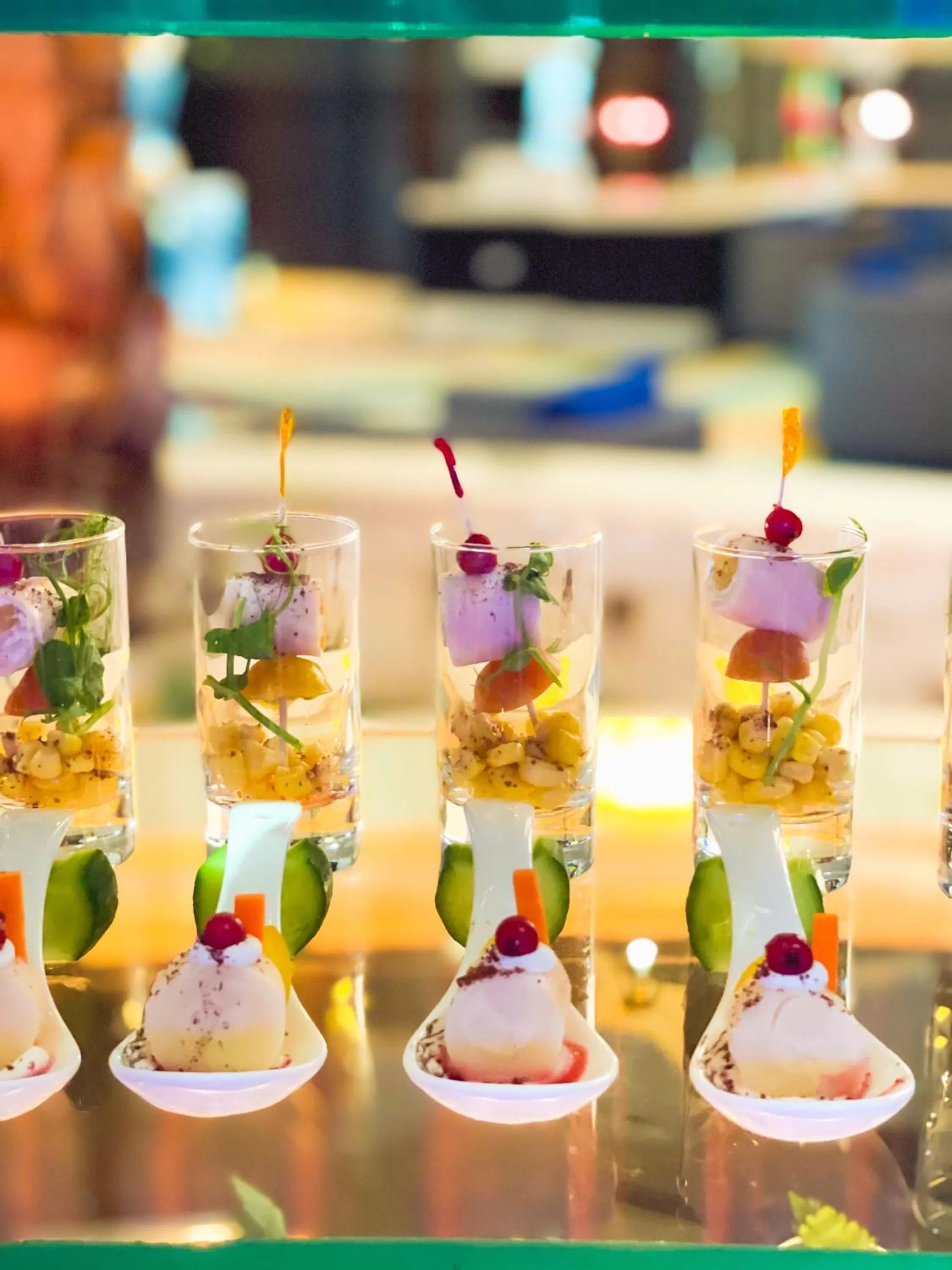 Food in Mövenpick Grand Al Bustan