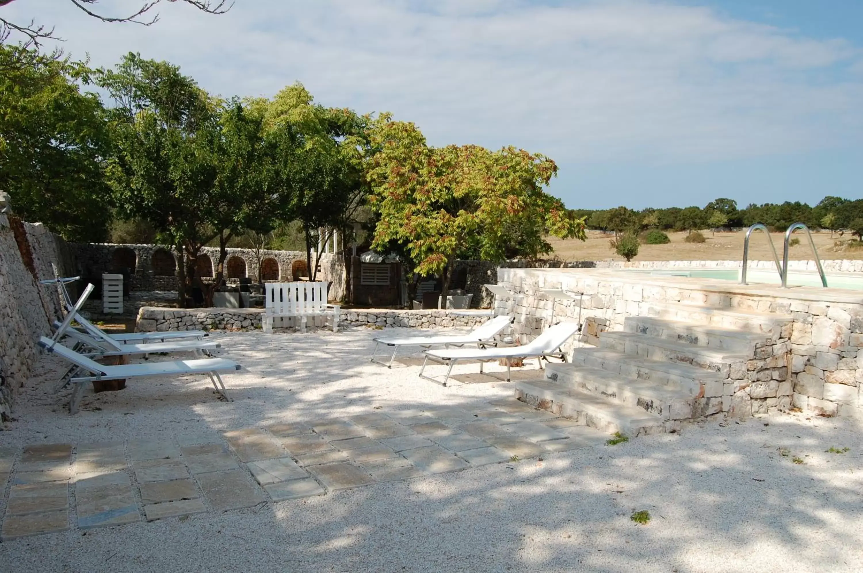 Solarium in B&B Masseria Santanna