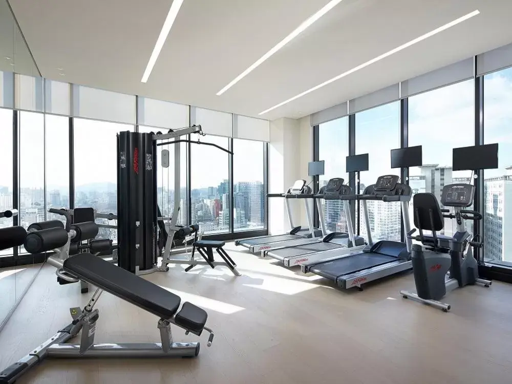 Fitness Center/Facilities in Shilla Stay Dongtan