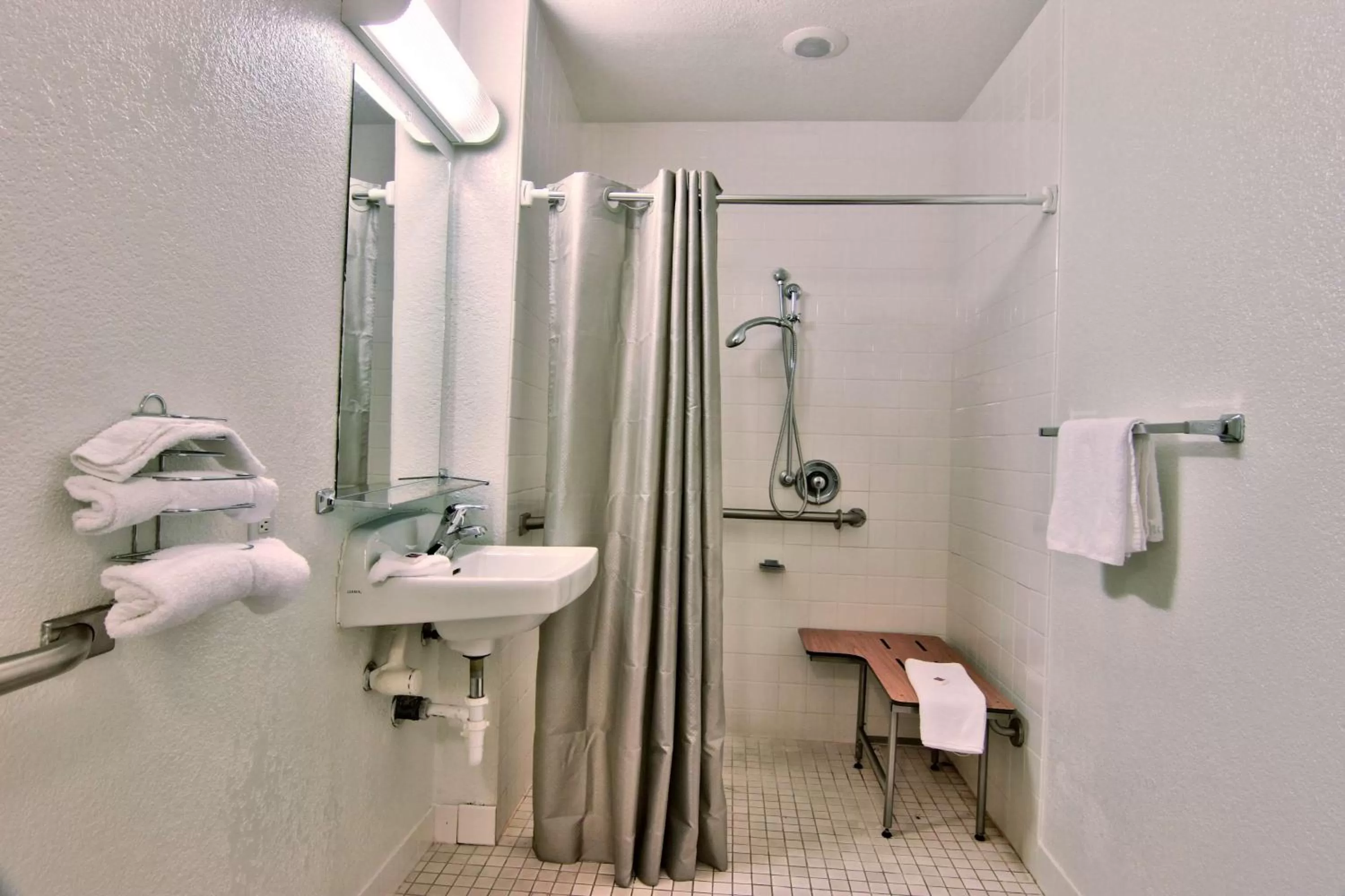 Shower in Motel 6-Sacramento, CA - South Sacramento and Elk Grove
