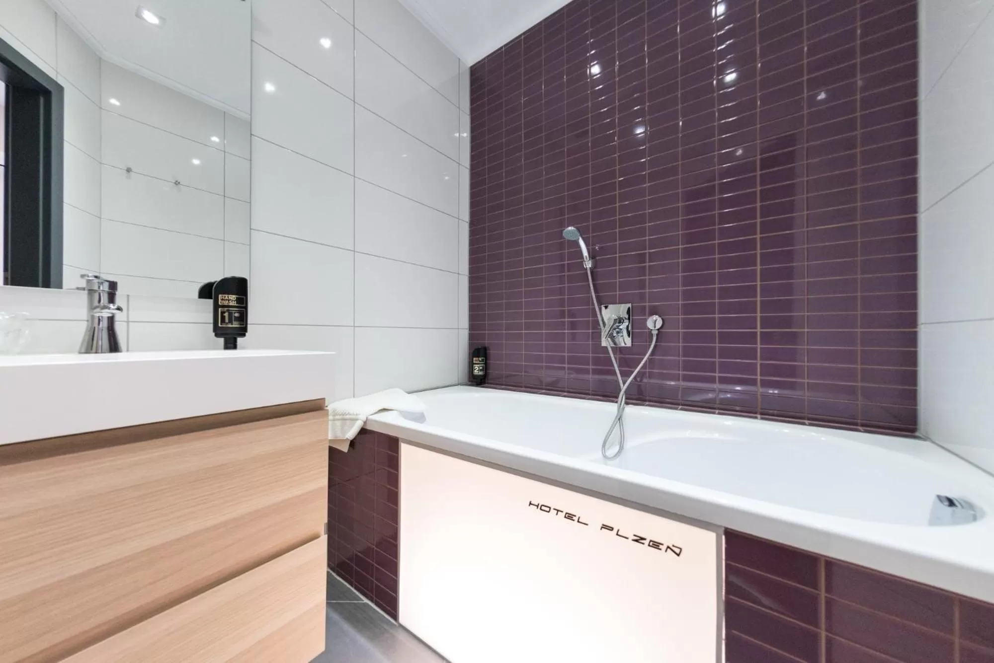 Bathroom in Hotel Plzeň