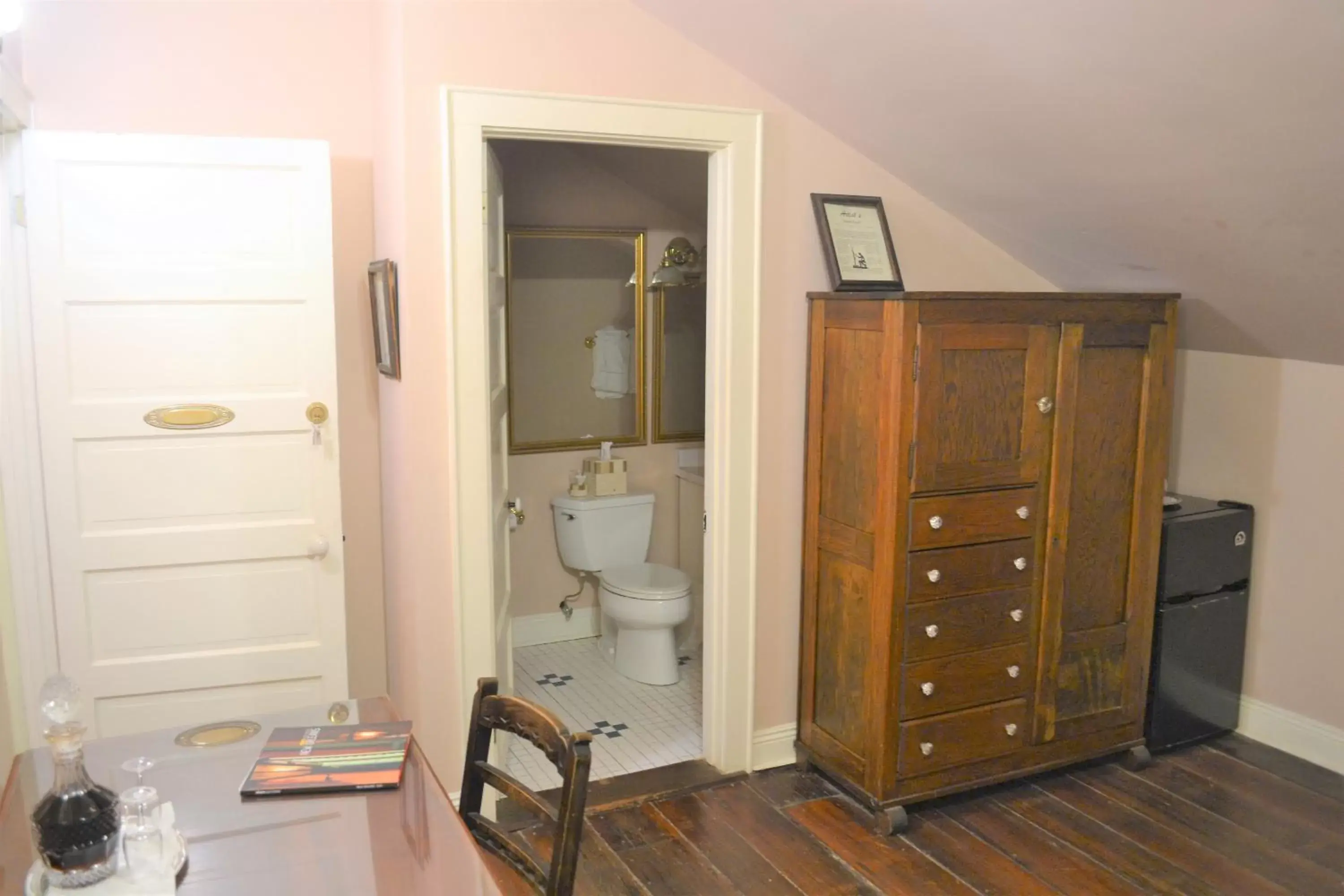Toilet, Bathroom in Edgar Degas House Historic Home and Museum