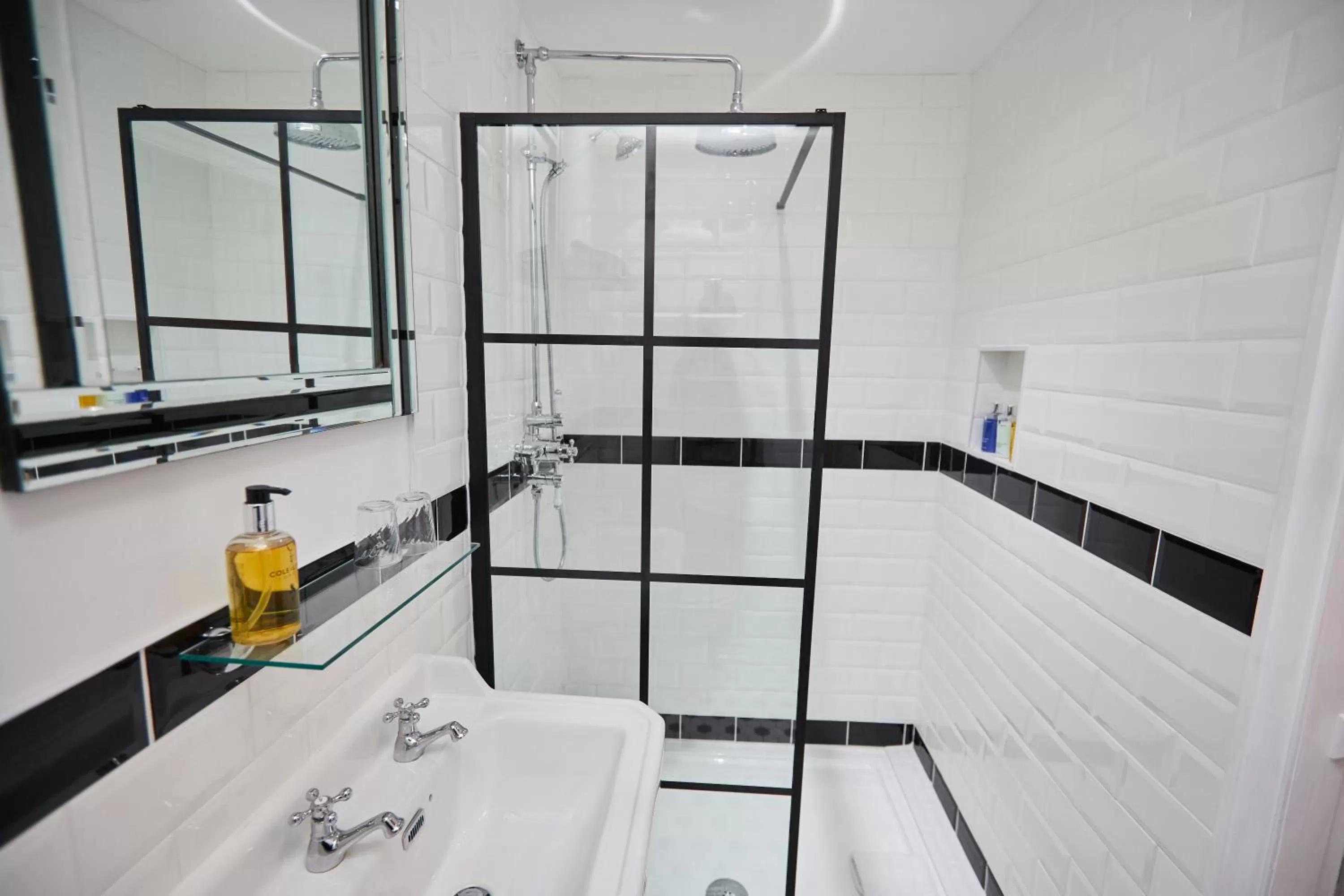 Shower in The Lawrence