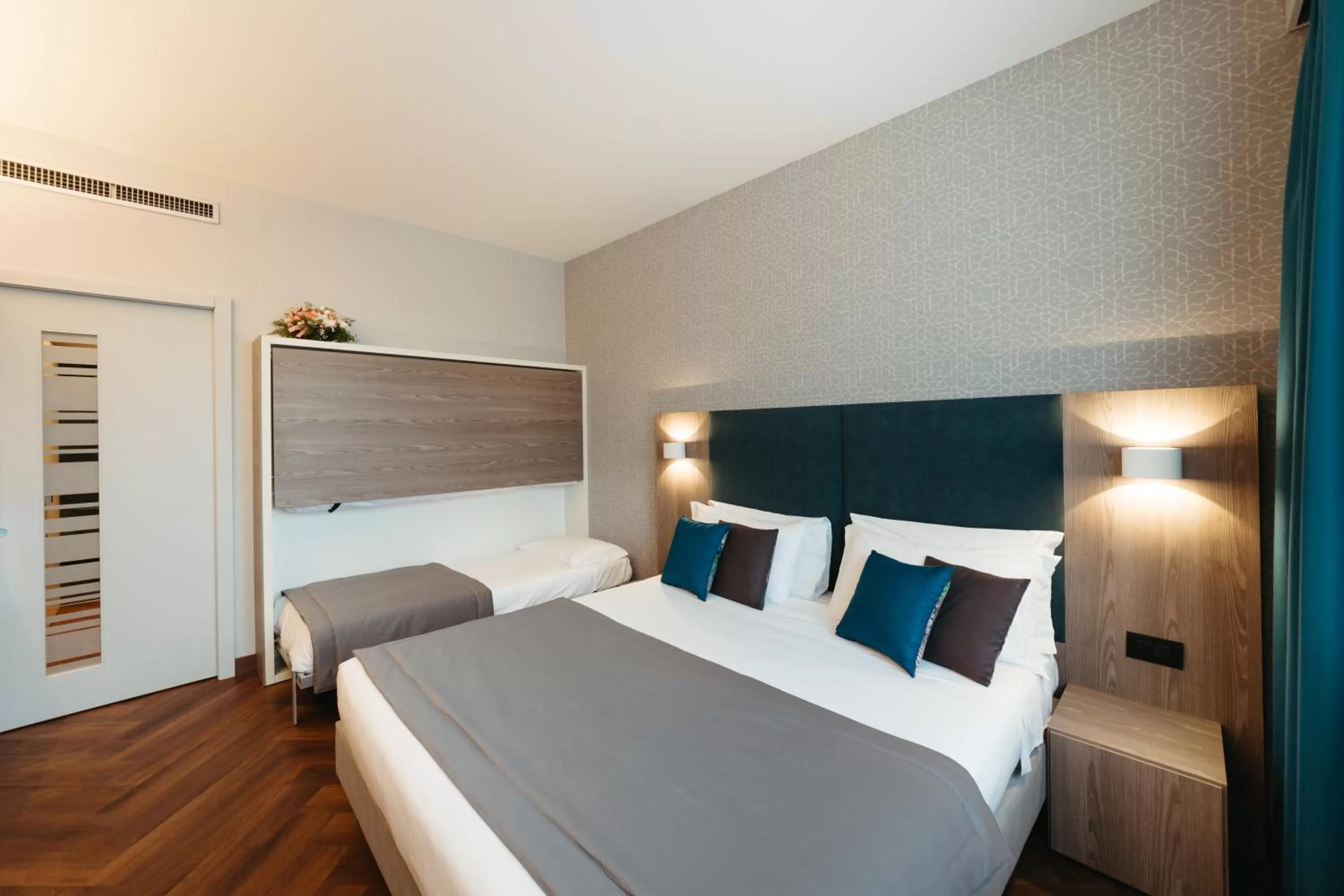 Bed in Hotel Motel Prestige