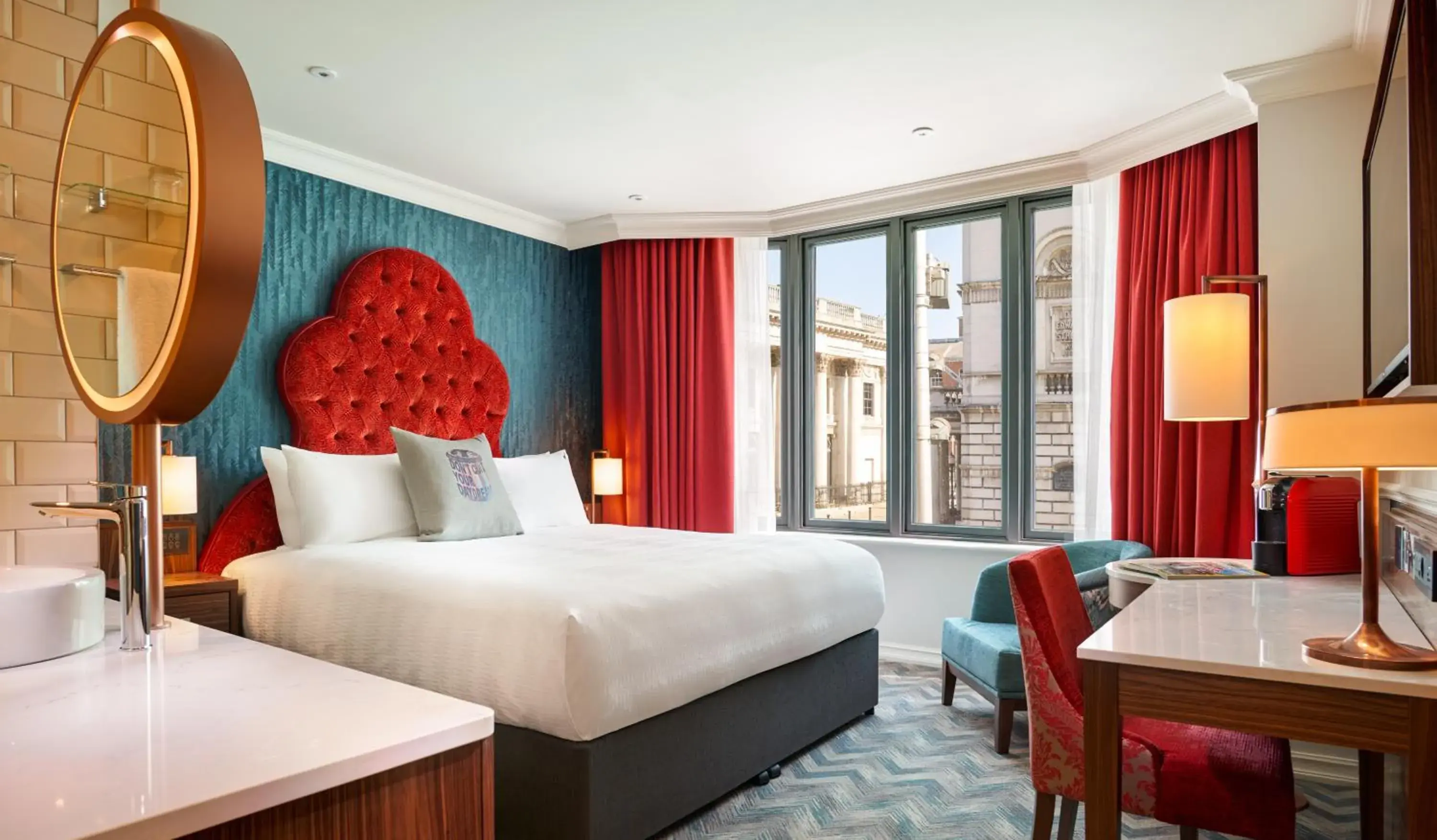 Bedroom, Bed in Hard Rock Hotel Dublin