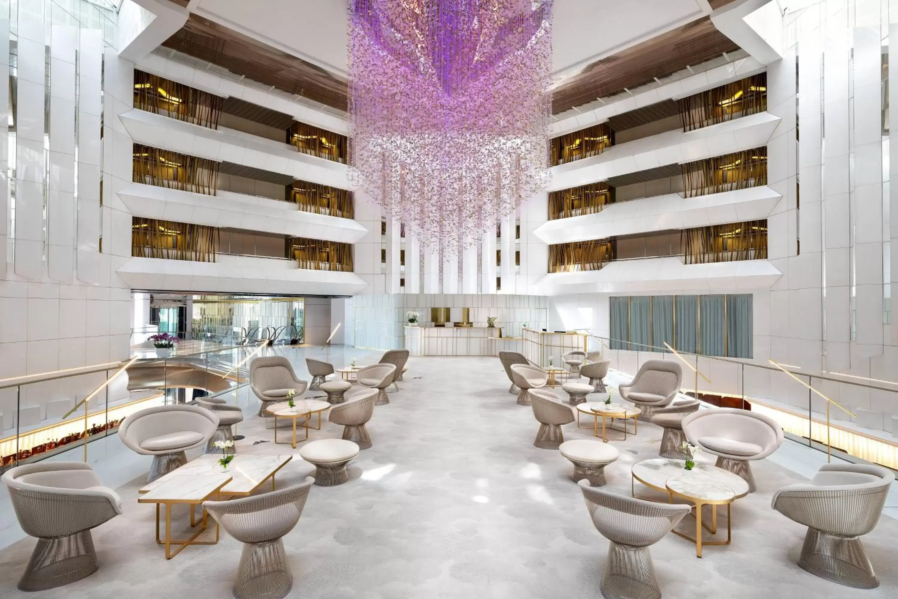 Lobby or reception, Restaurant/Places to Eat in JW Marriott Cannes