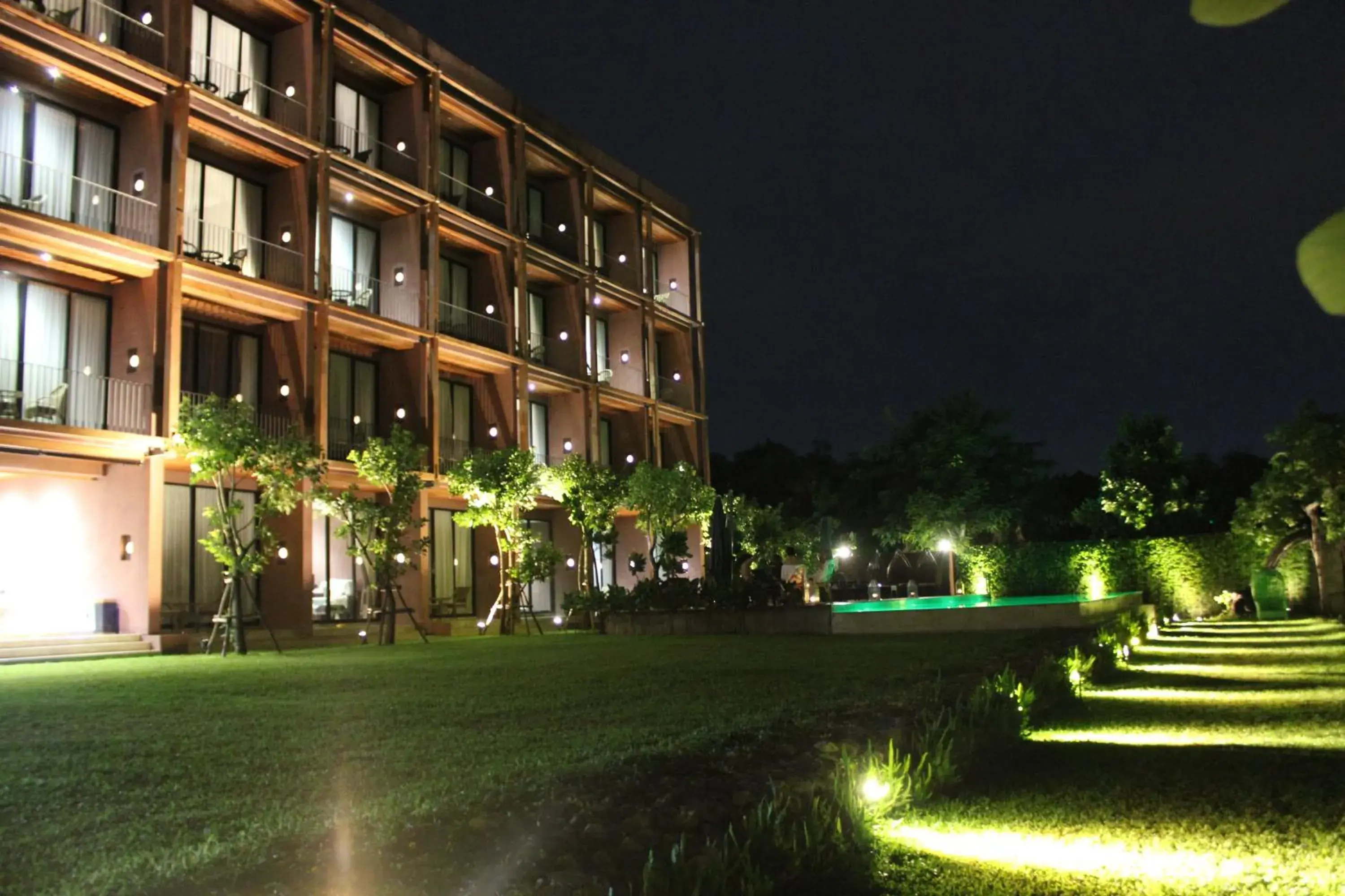 Property building in The Glory River Kwai Hotel