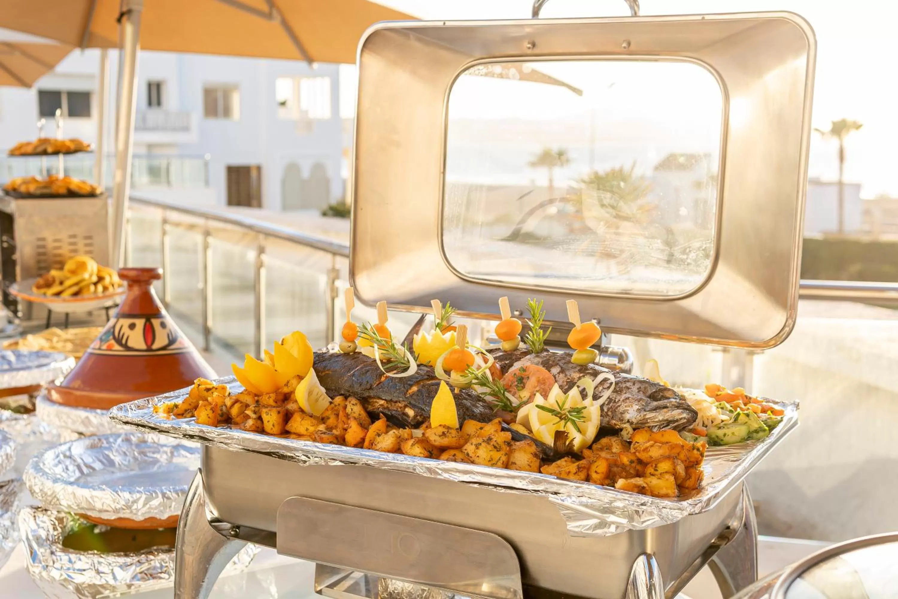Food in Grand Mogador Sea View & Spa