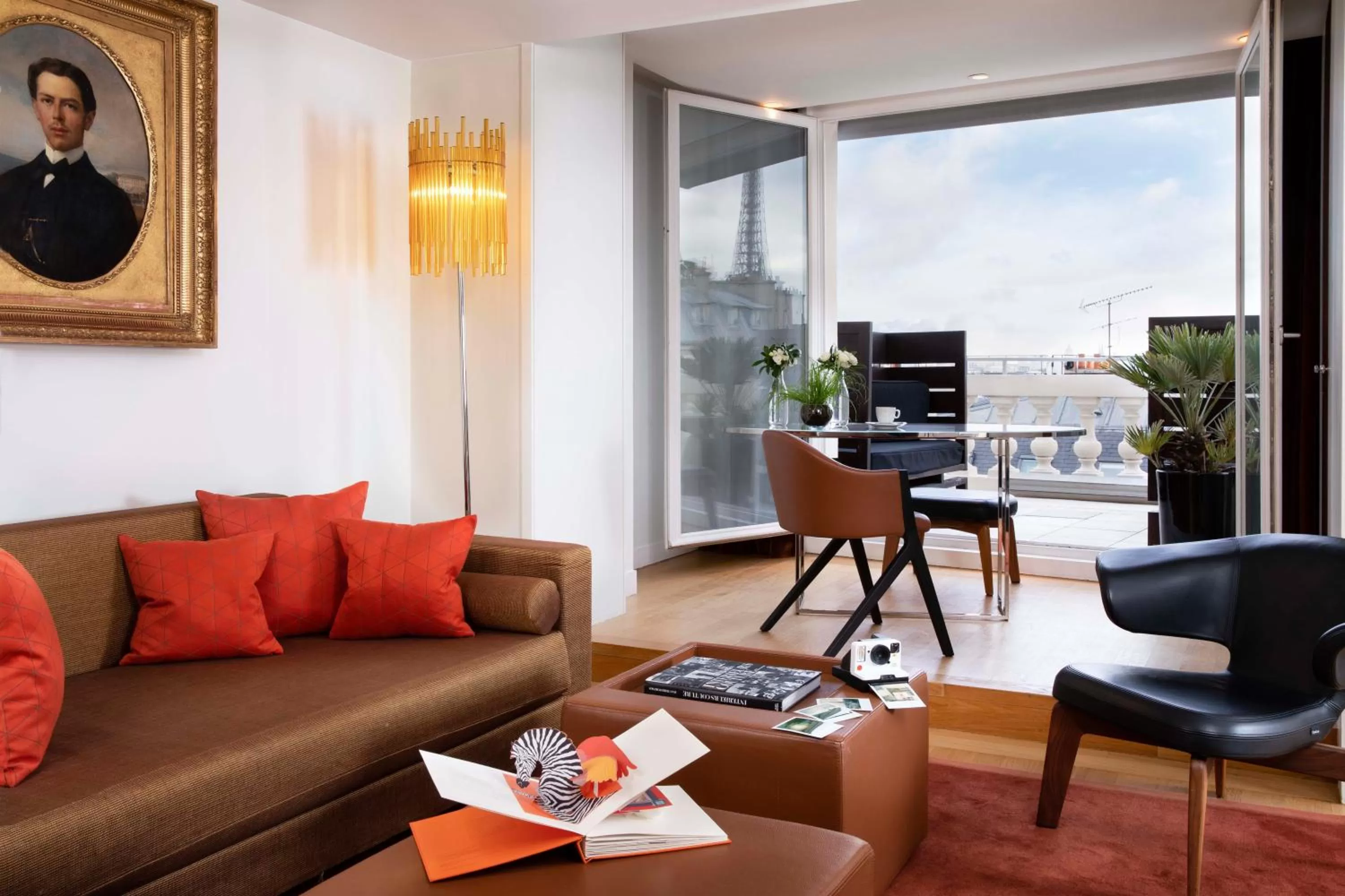 Balcony/Terrace, Seating Area in Hotel De Sers Champs Elysees
