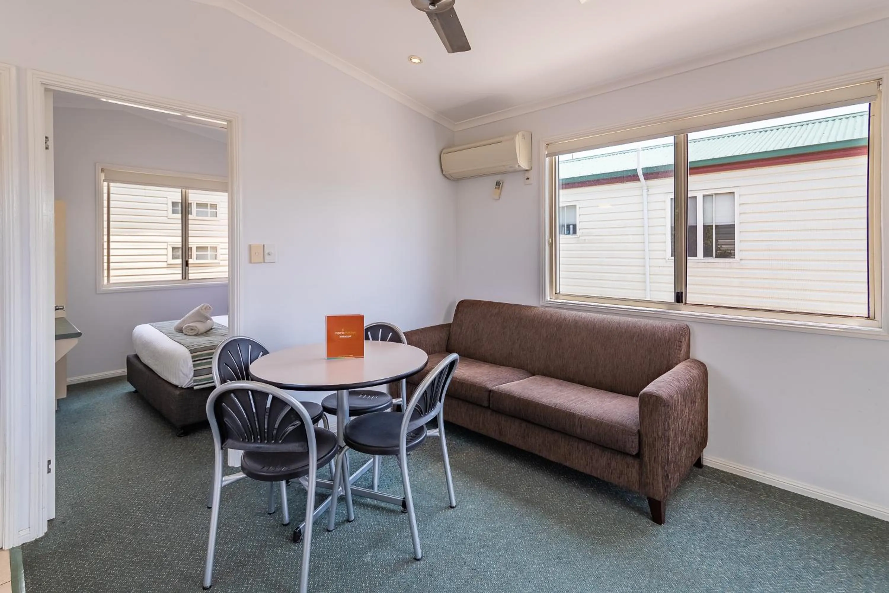 Dining area in Ingenia Holidays Kingscliff