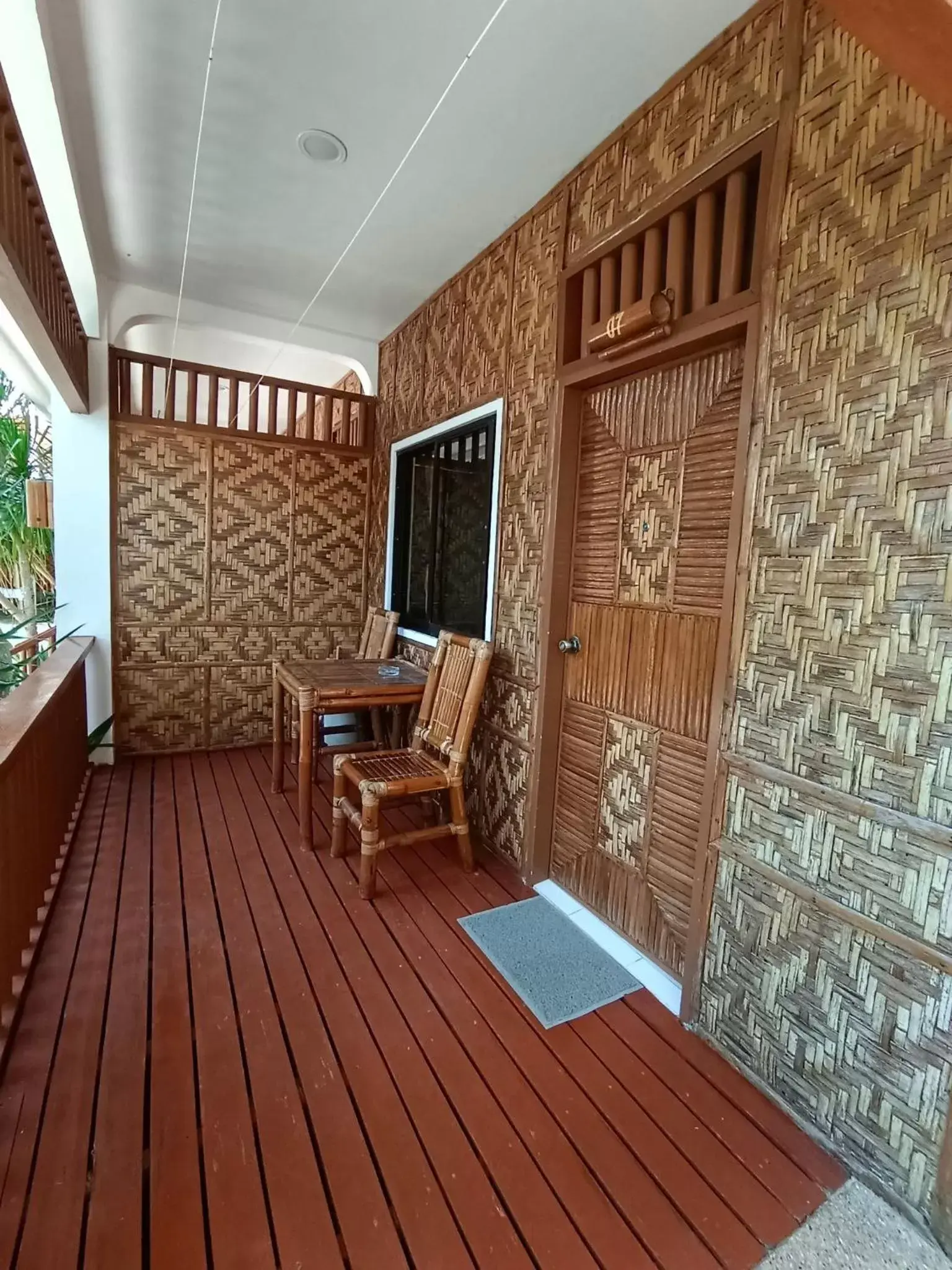Balcony/Terrace, Seating Area in Malapascua Exotic Island Dive Resort