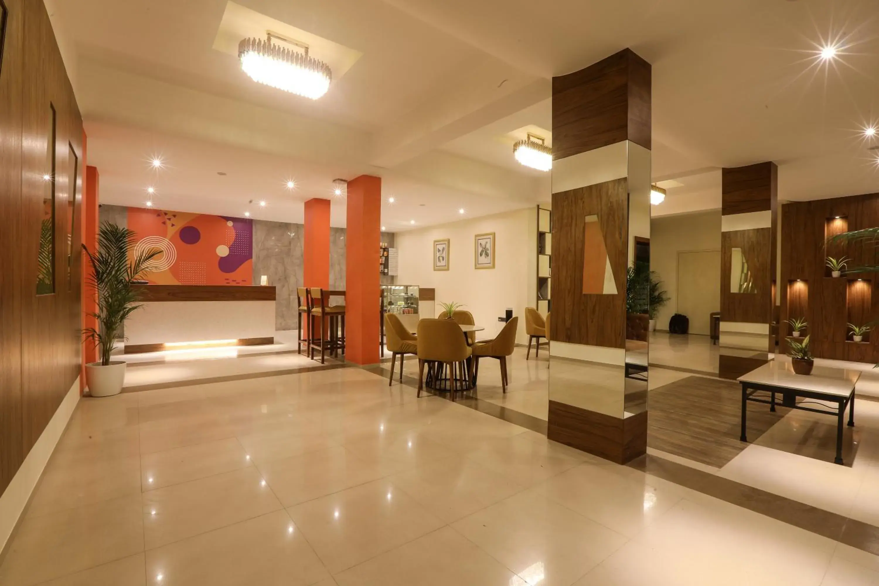 Lobby or reception, Lobby/Reception in Kamfotel Hotel Nashik