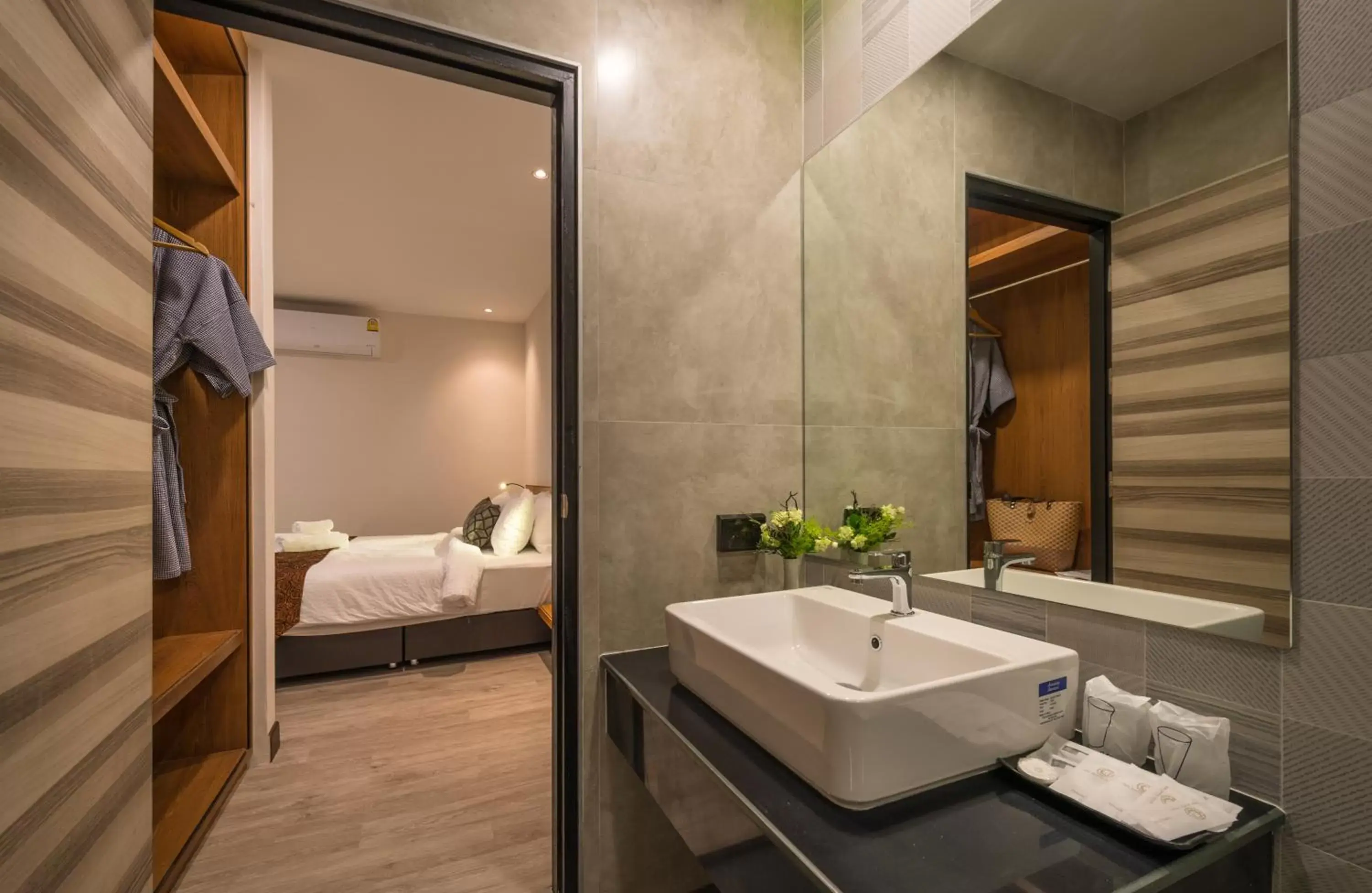 Bathroom in Cher​mantra​ Aonang​ Resort & Pool​ Suite