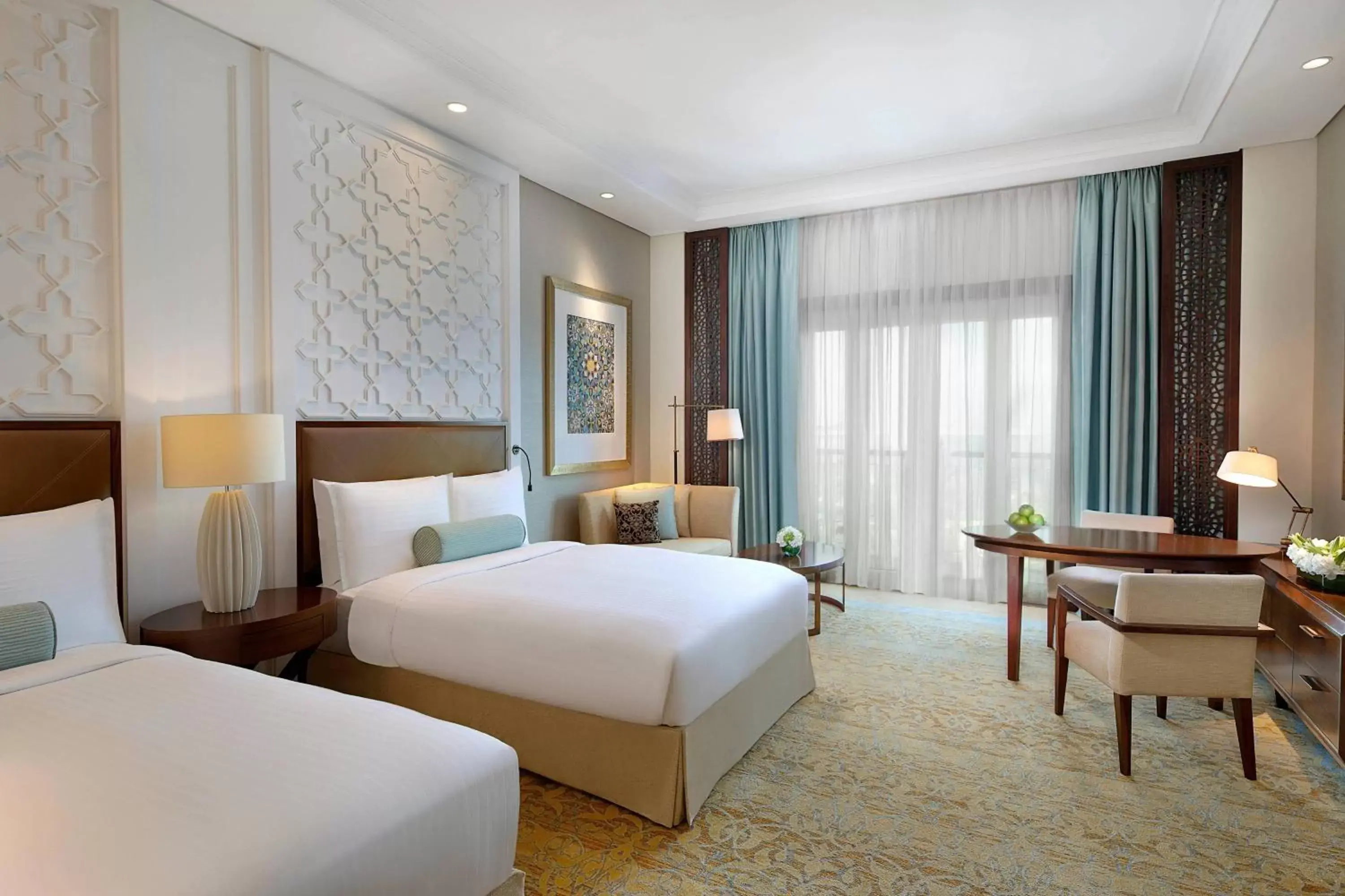 Photo of the whole room, Bed in The Ritz-Carlton, Dubai