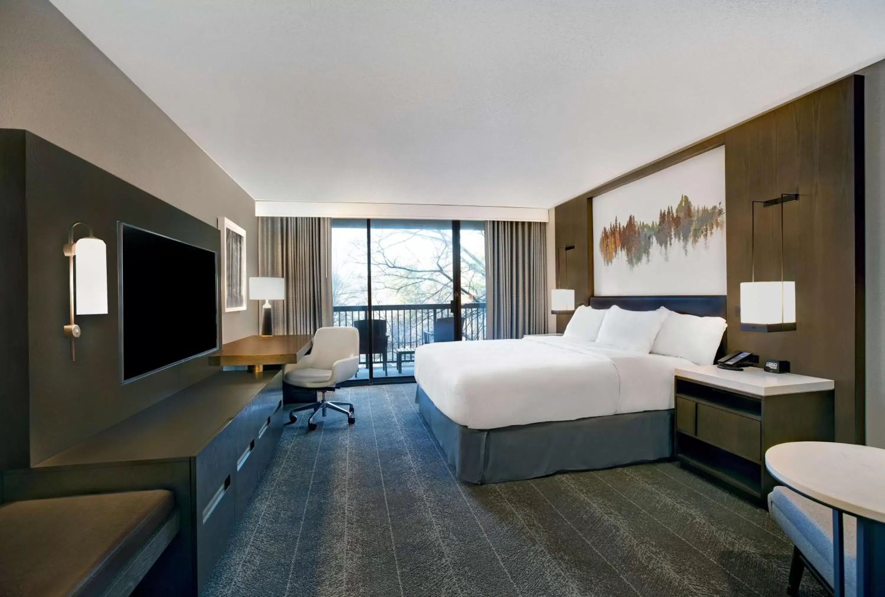 Bedroom in Hilton Peachtree City Atlanta Hotel & Conference Center