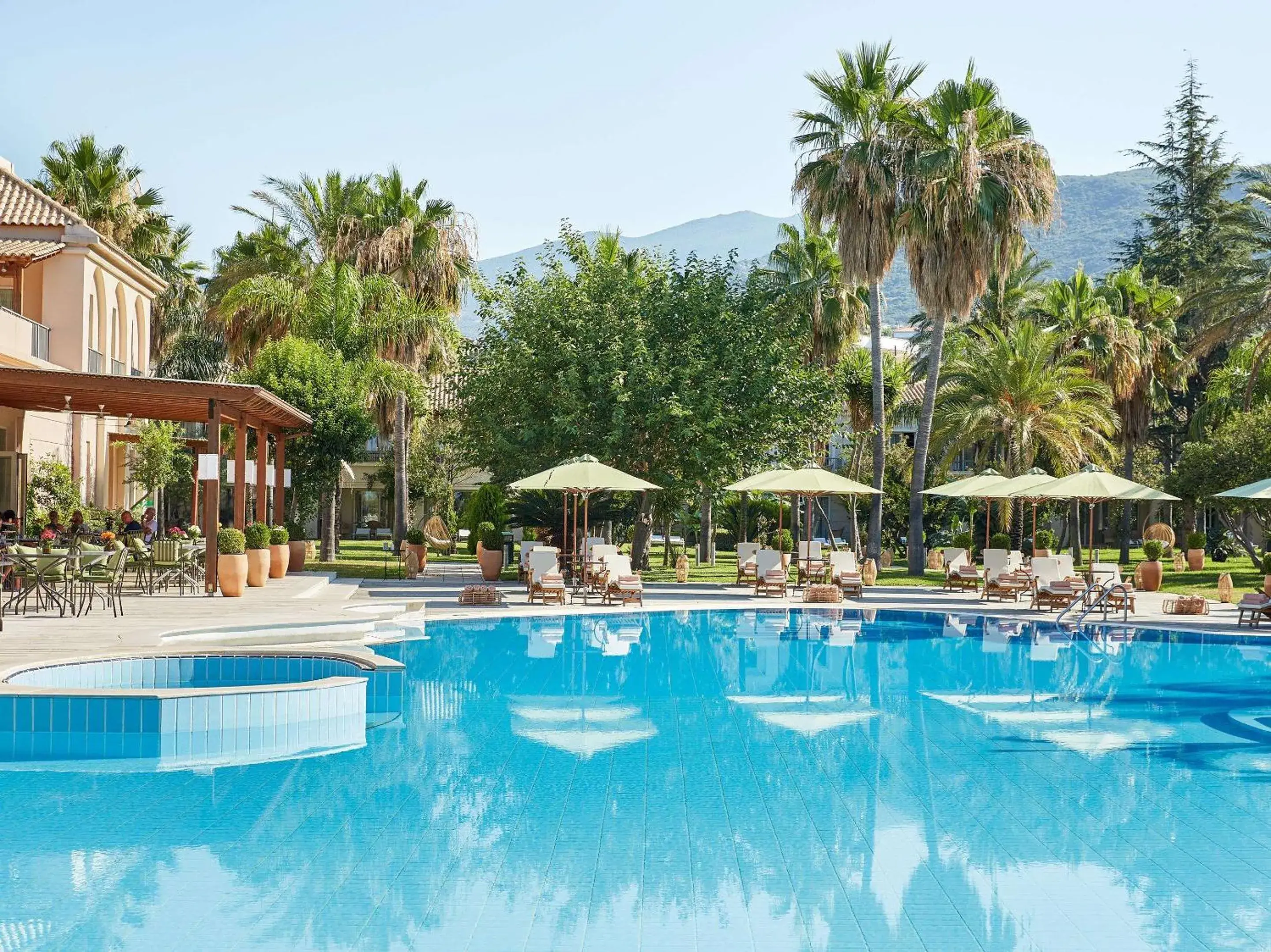 Swimming Pool in Grecotel Filoxenia Hotel