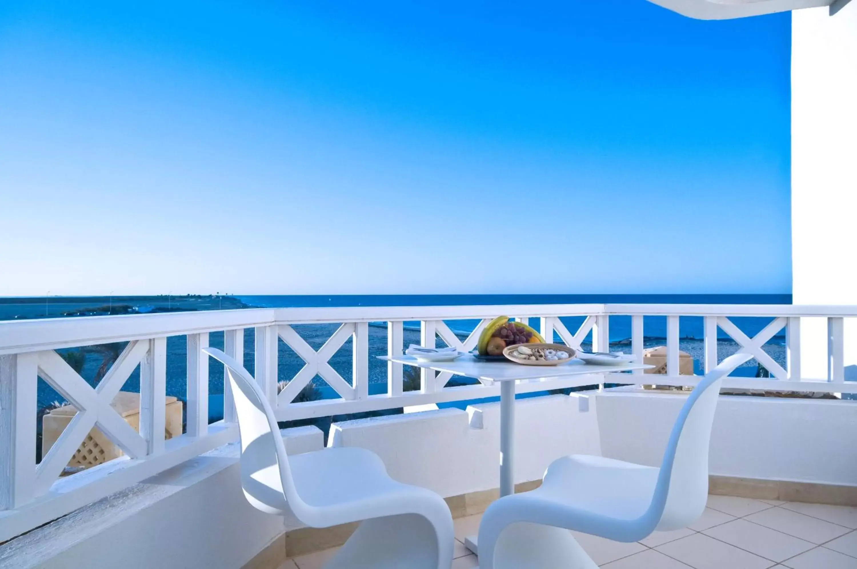 View (from property/room), Balcony/Terrace in Radisson Blu Palace Resort & Thalasso, Djerba