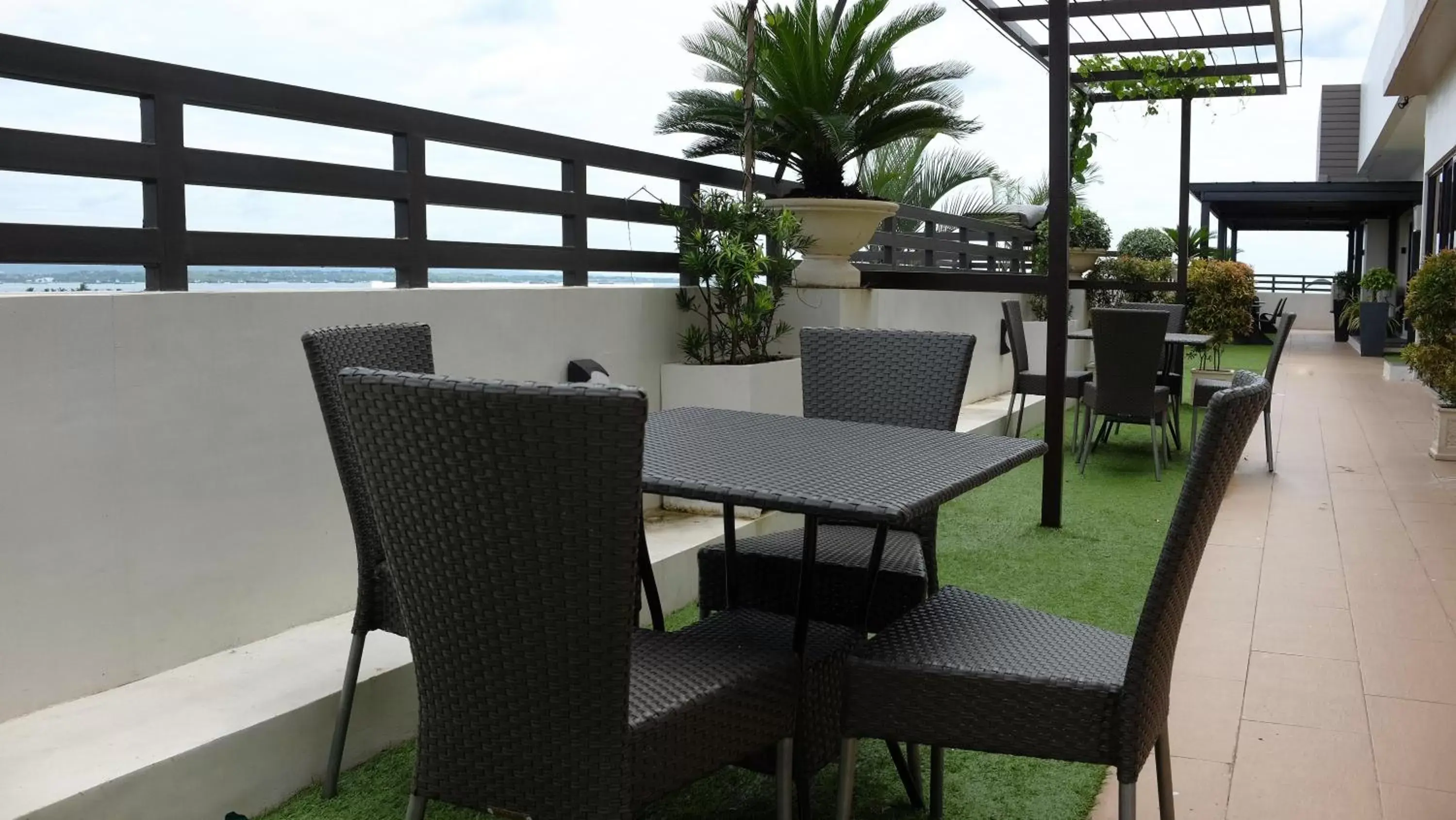 Patio in Sebastien Hotel