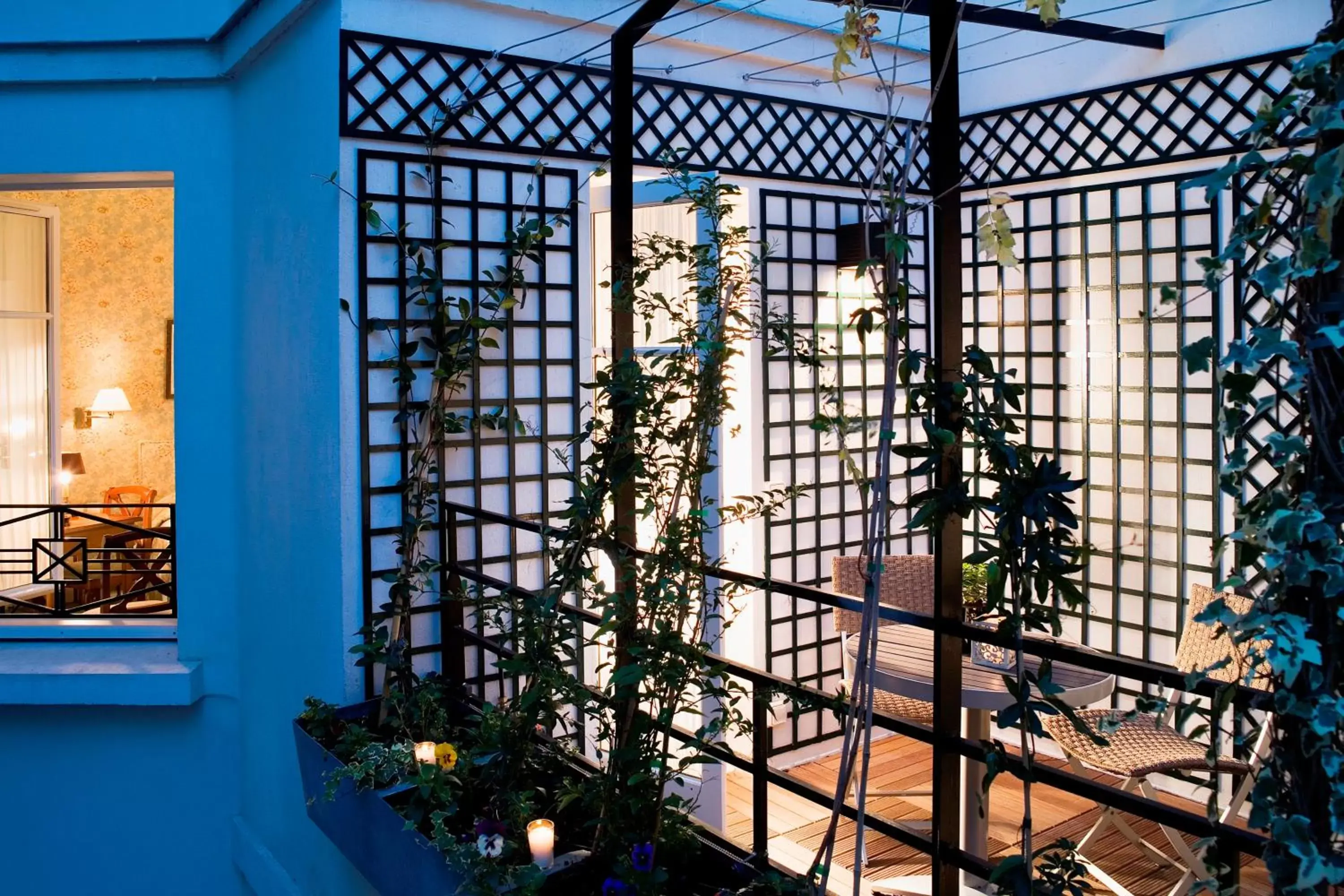 Balcony/Terrace in Le Relais Madeleine