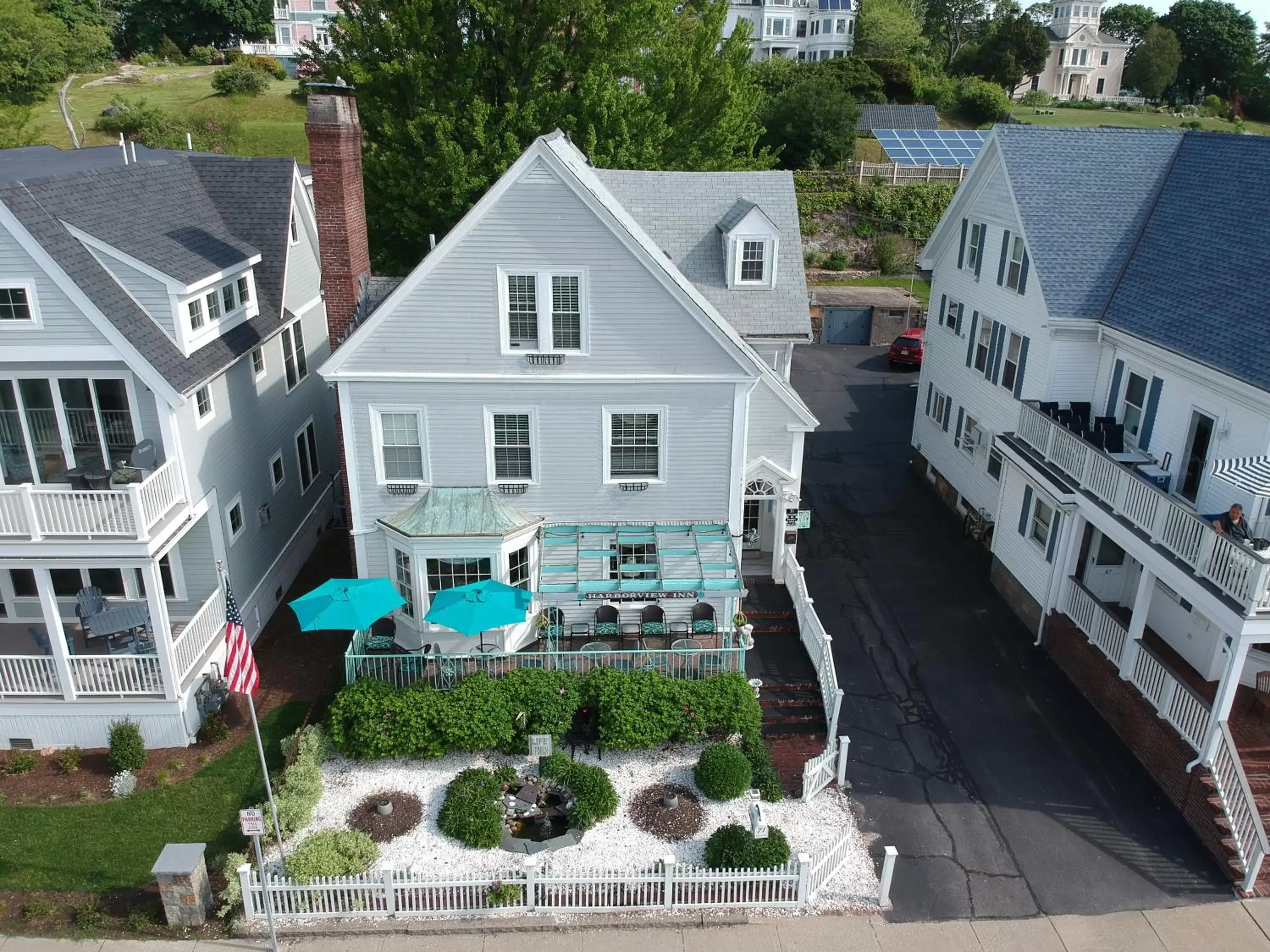 Property building, Bird's-eye View in Harborview Inn