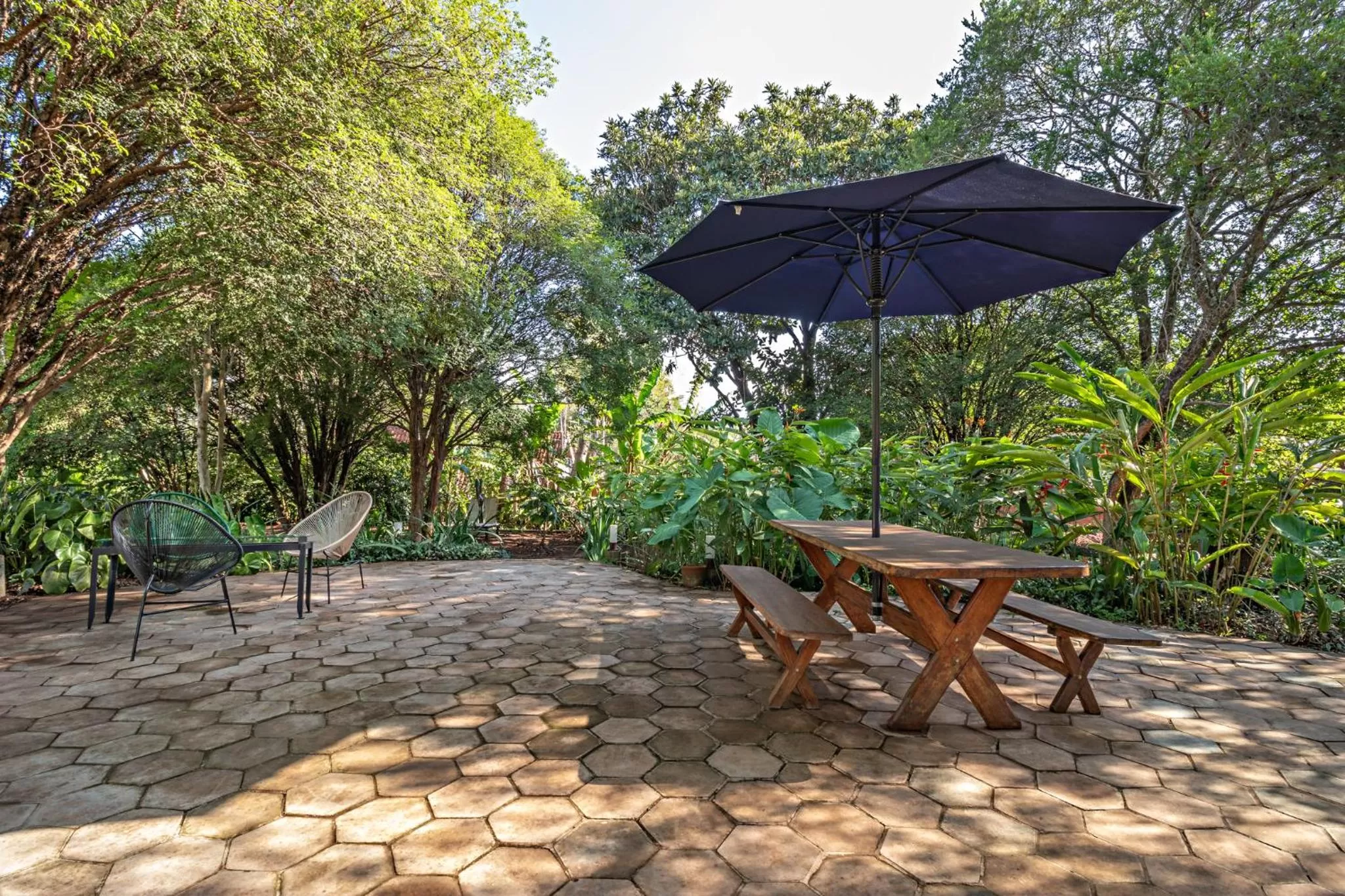 Patio in Suítes no Quintal