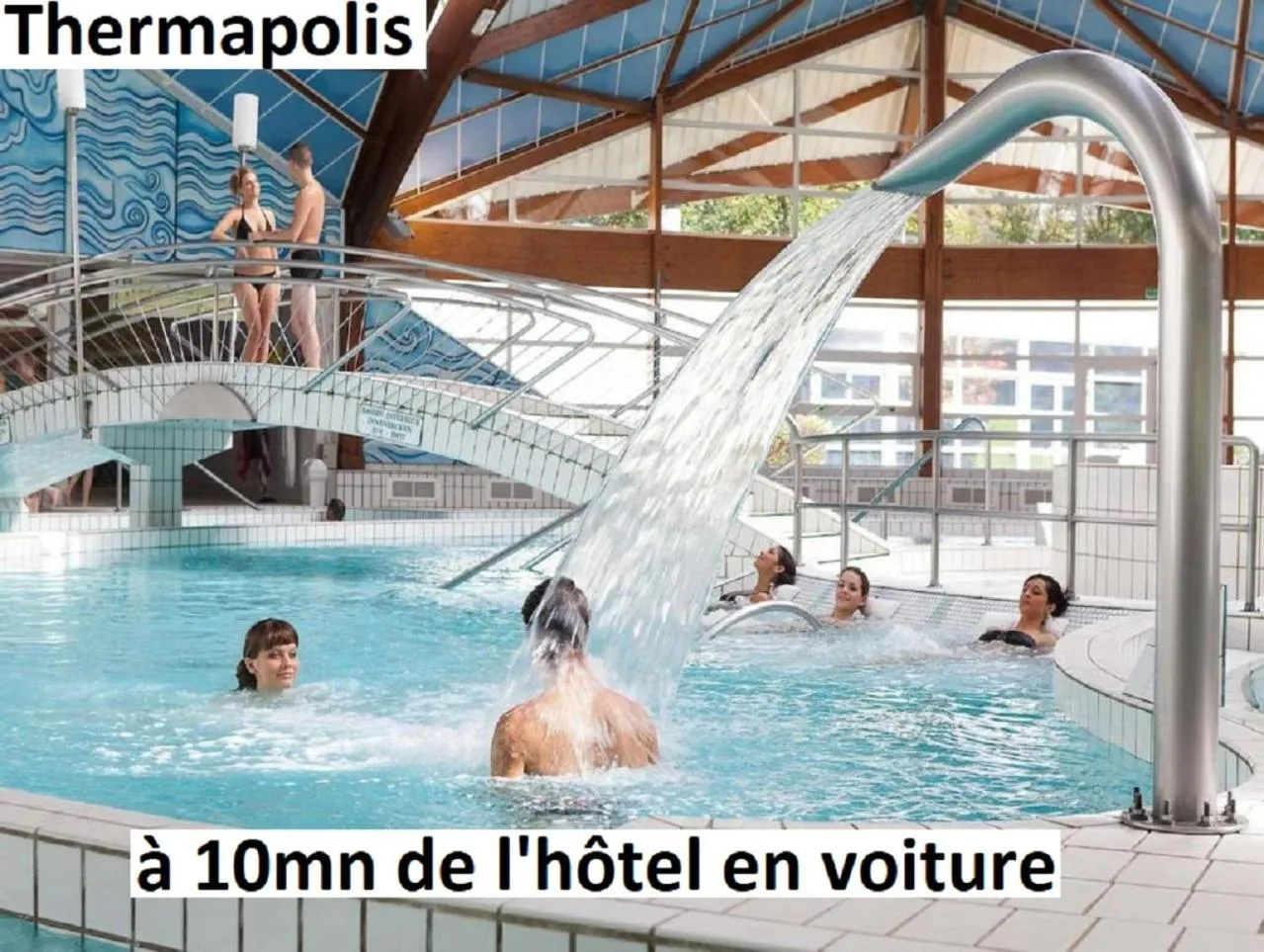 Aqua park in Première Classe Metz Nord - Talange