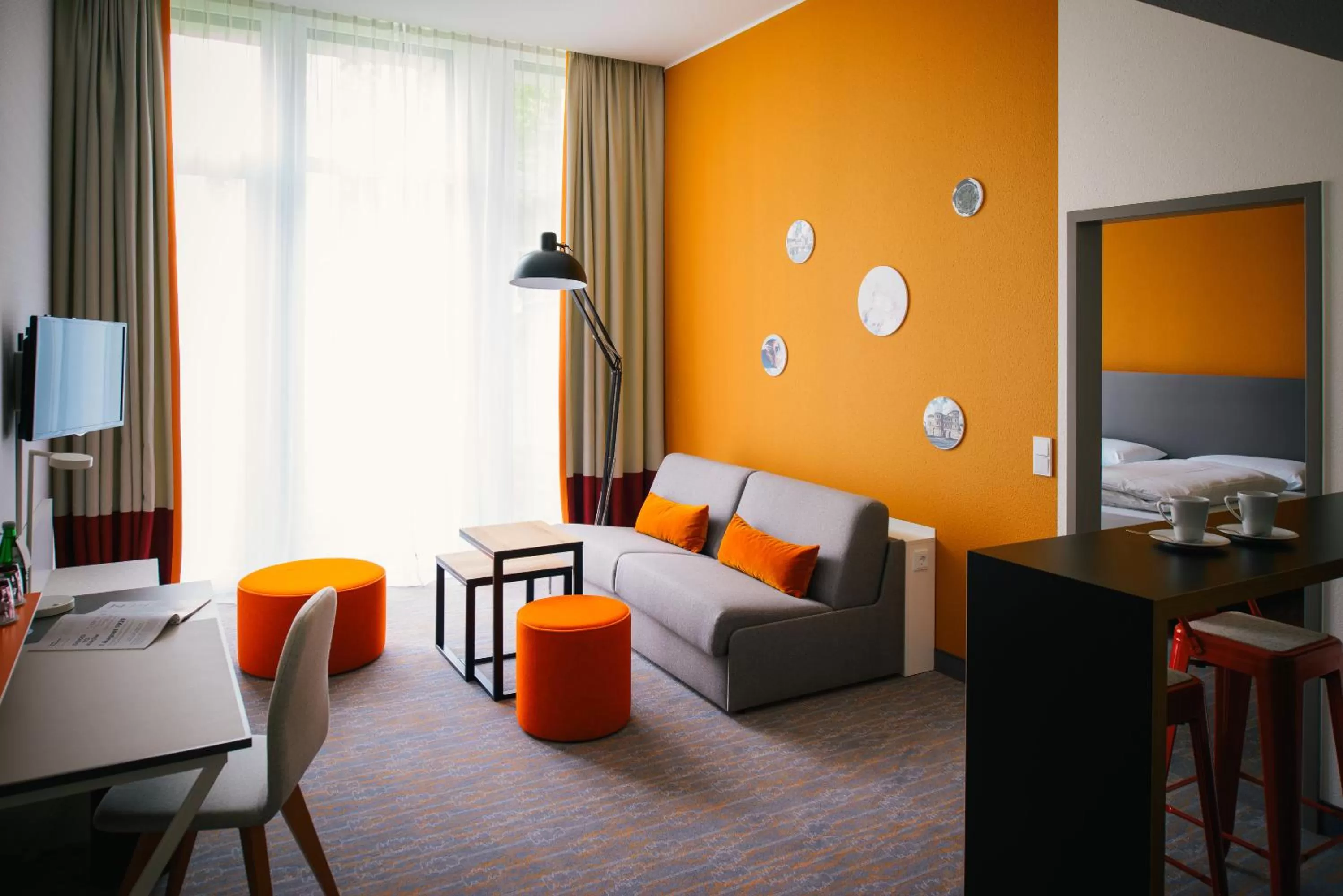 Bedroom, Bed in Vienna House Easy by Wyndham Trier