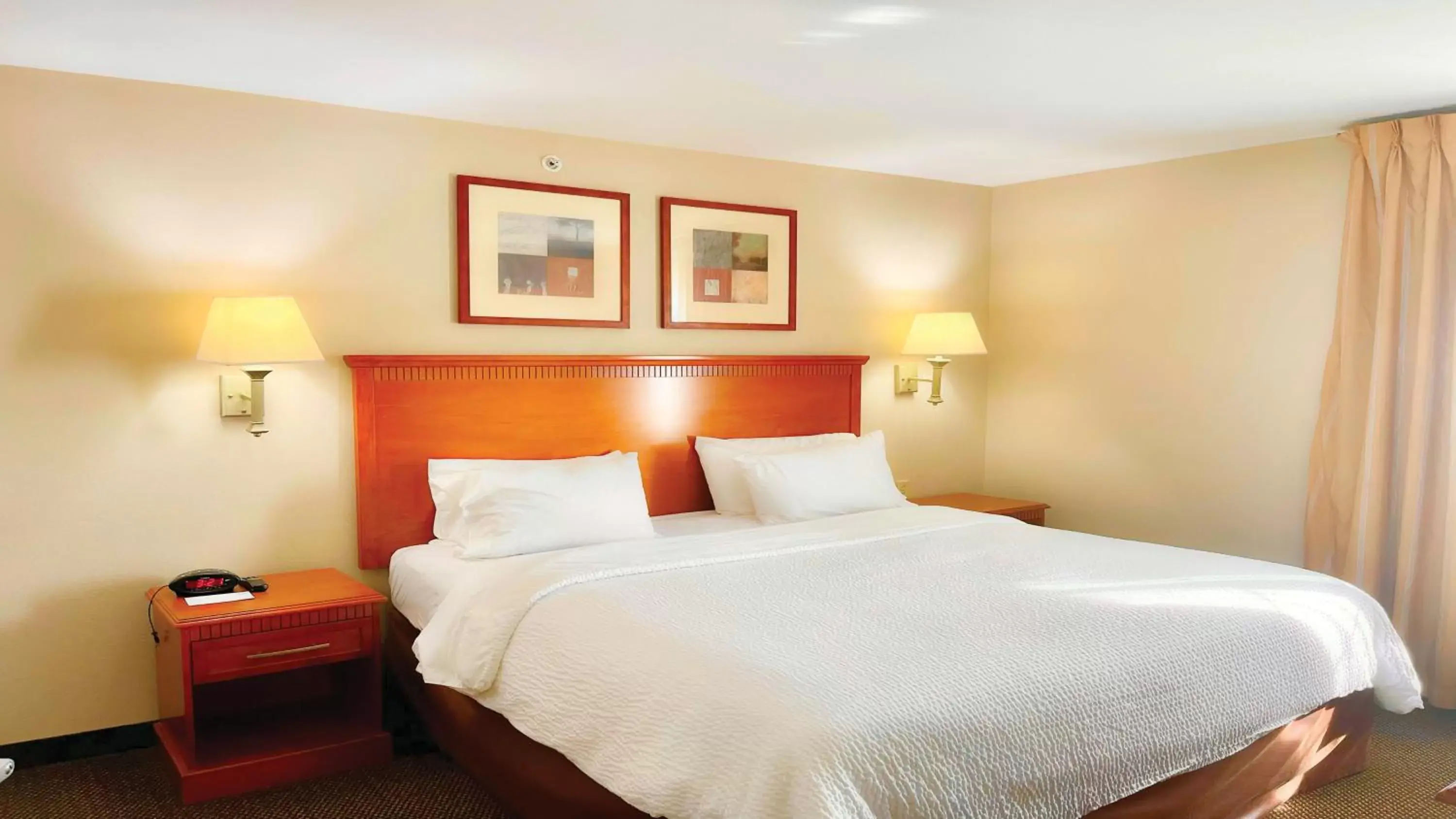 Bed in Candlewood Suites San Antonio NW Near SeaWorld, an IHG Hotel
