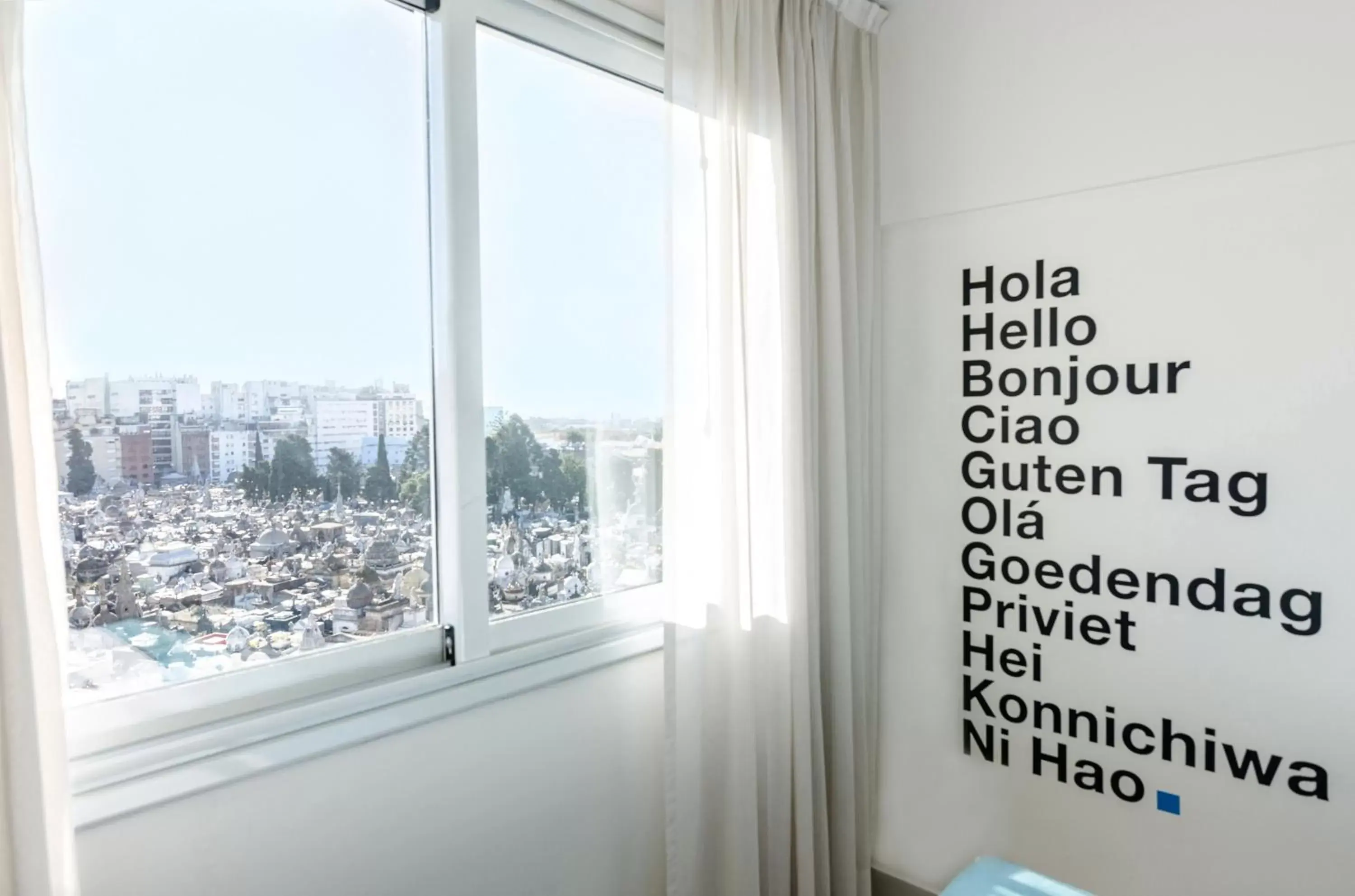 Bedroom in Cyan Recoleta Hotel