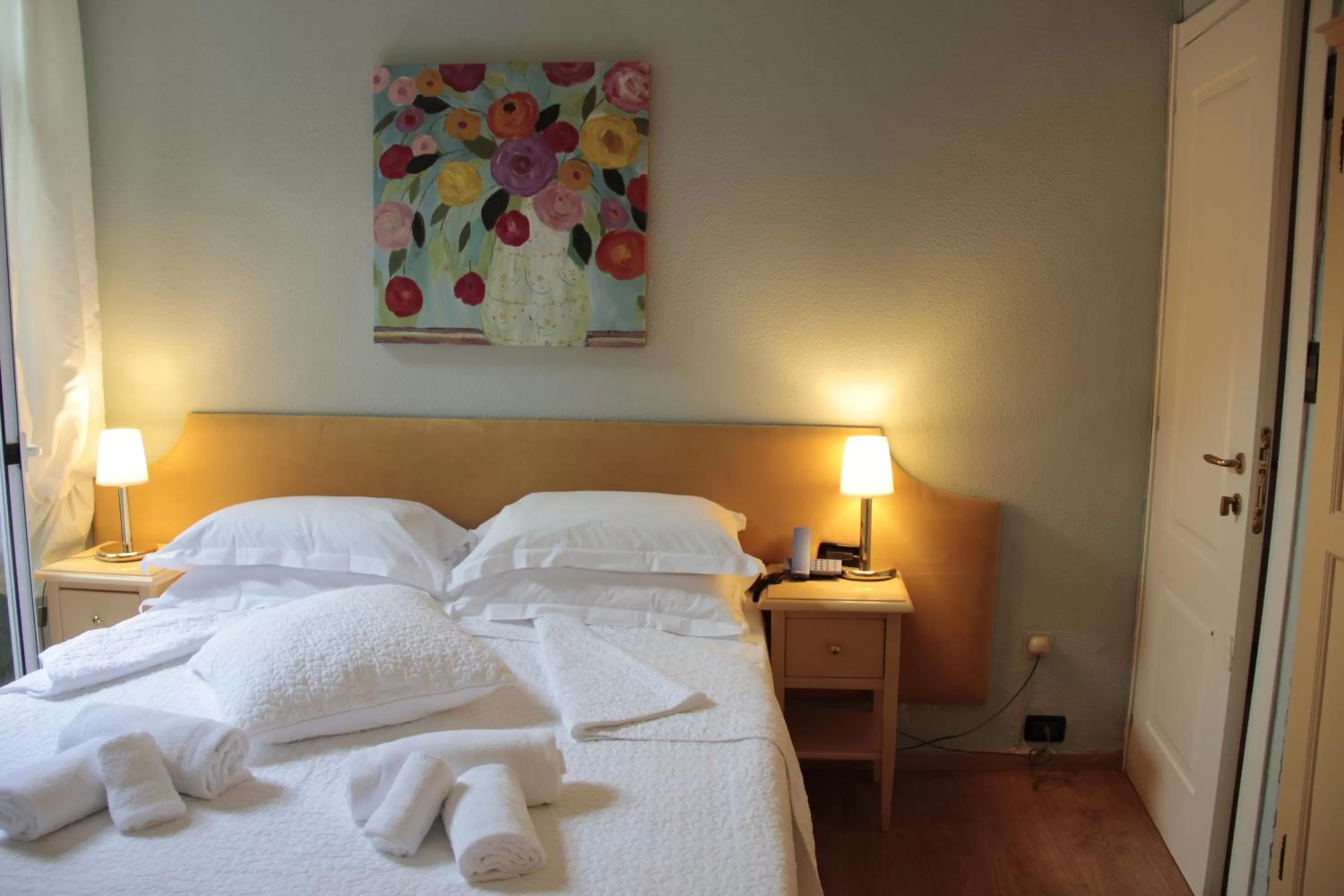 Bed in Hotel Argentina