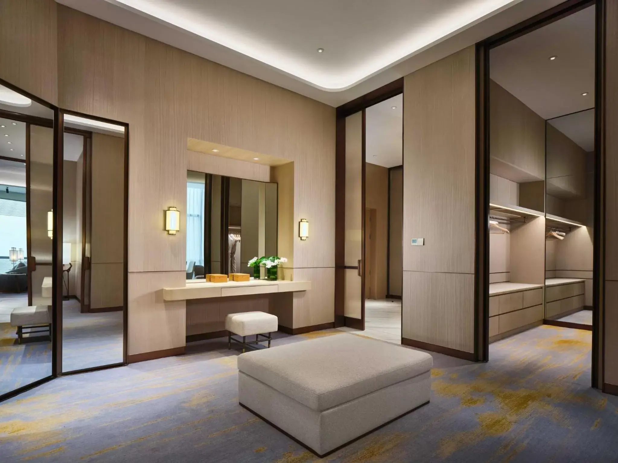 Bedroom, Seating Area in InterContinental Chongqing Raffles City, an IHG Hotel