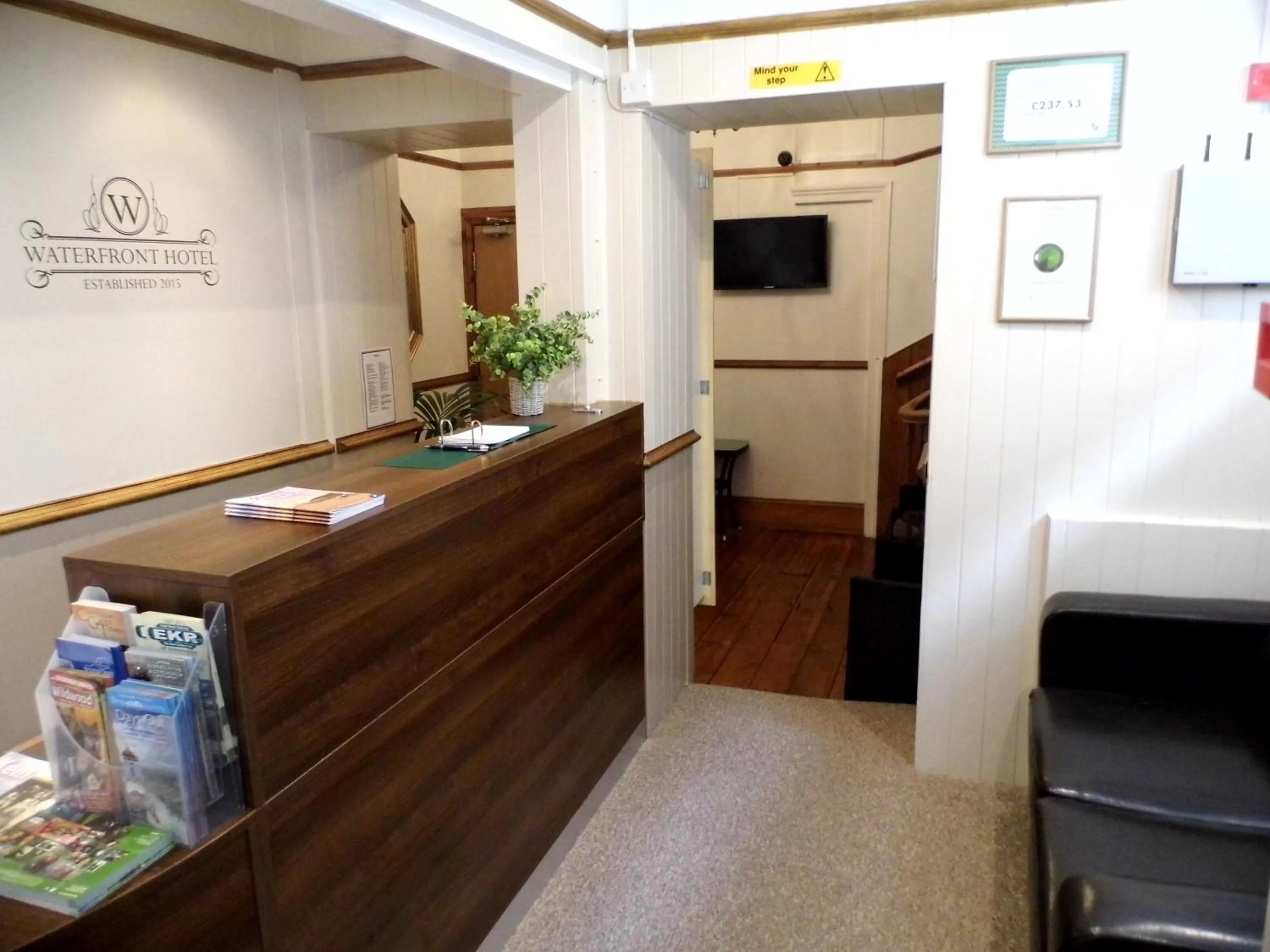 Lobby or reception in Waterfront Hotel