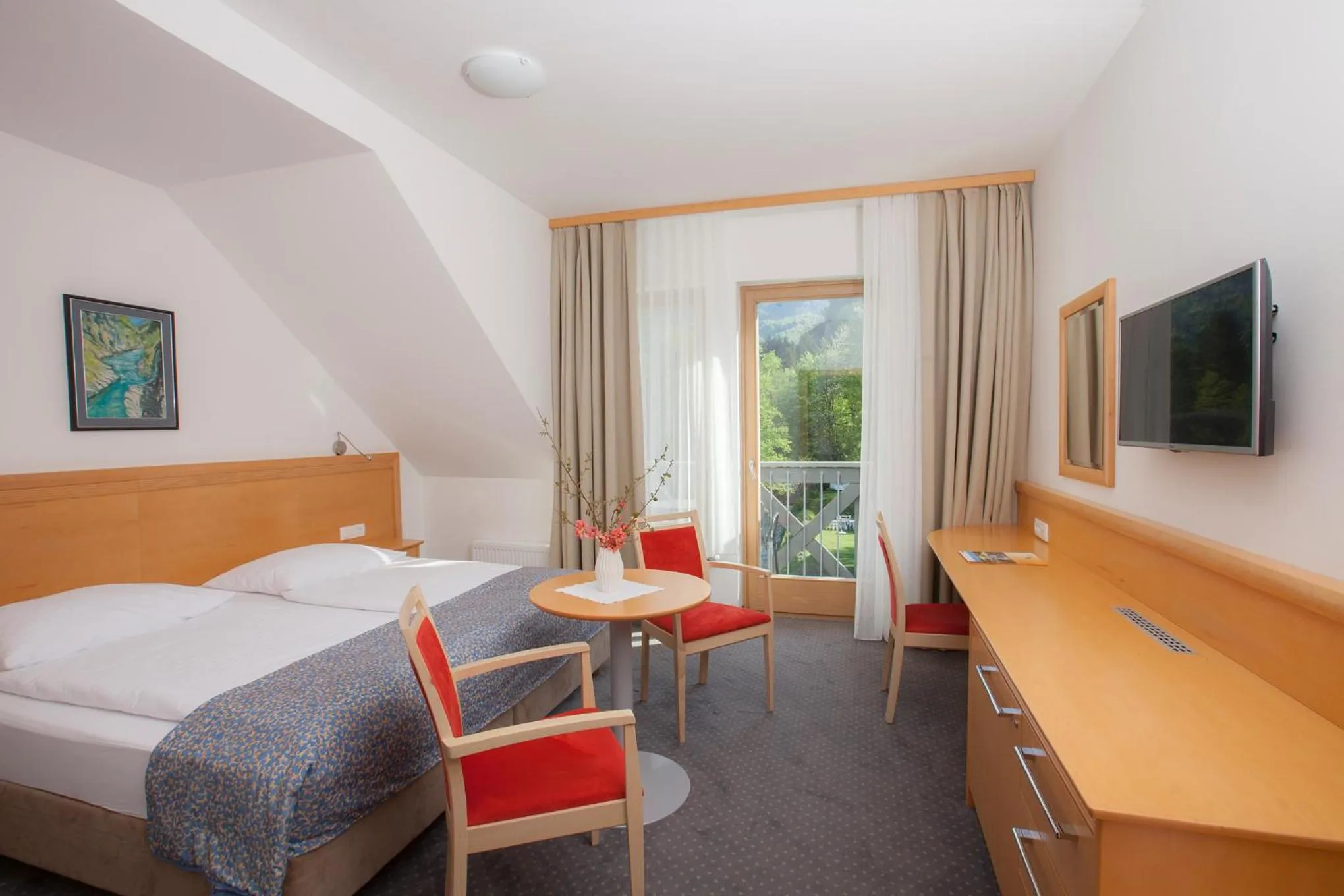 Bedroom, Bed in Hotel Jezero