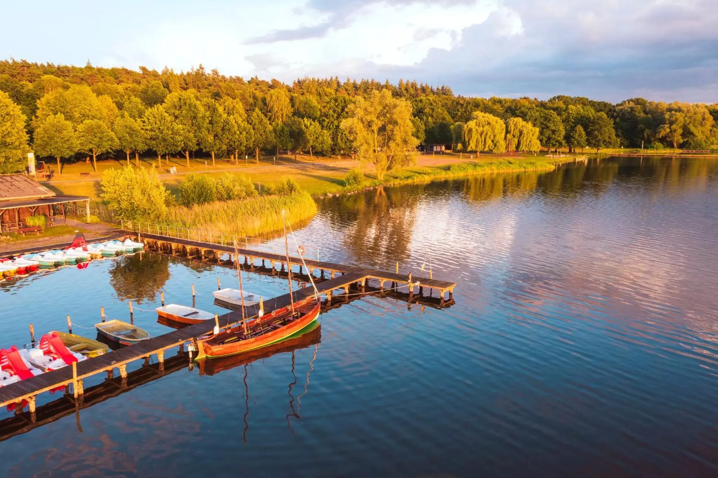 Area and facilities, River View in Strandhaus am Inselsee