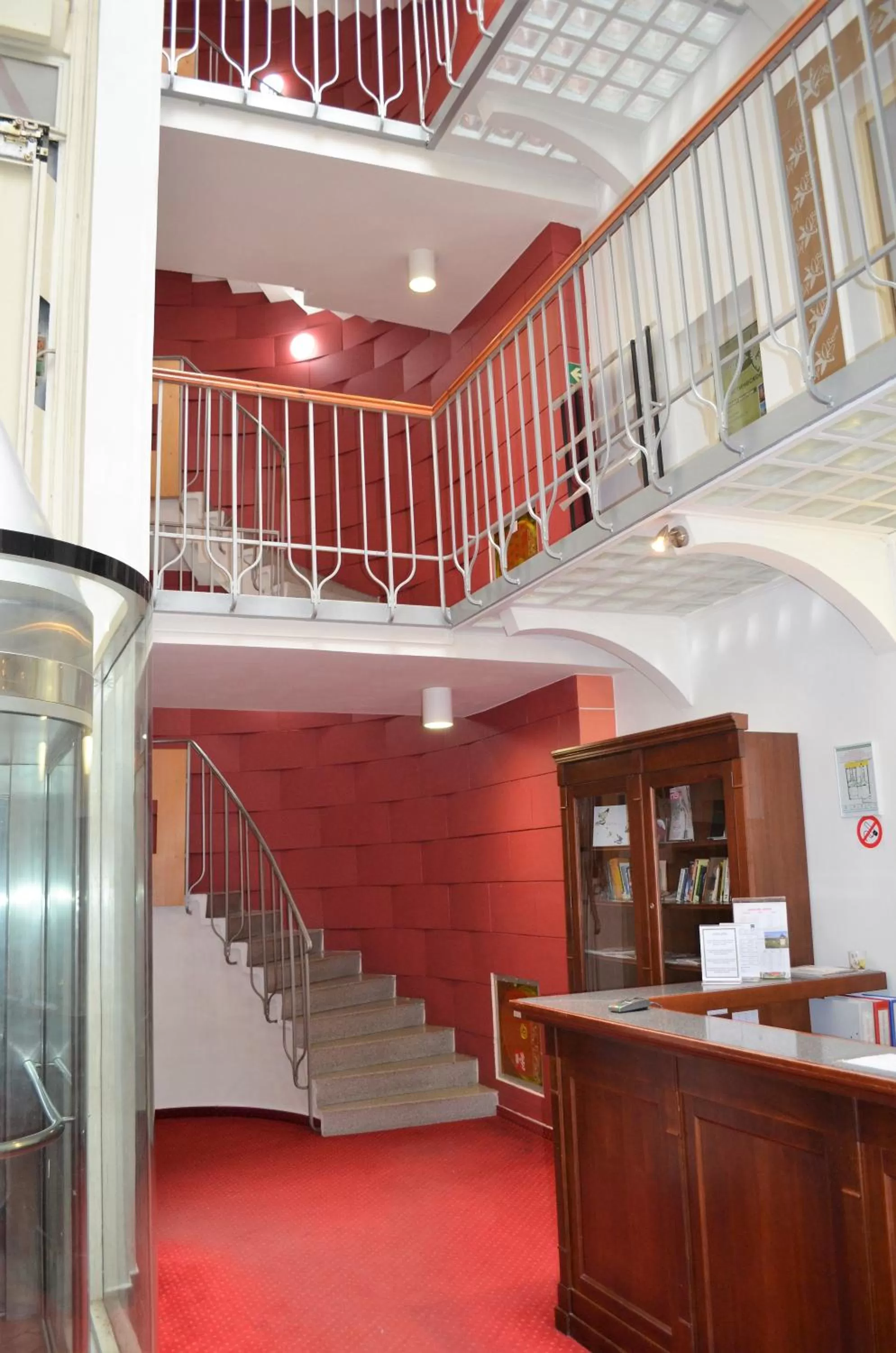 Lobby or reception in Hotel Petr