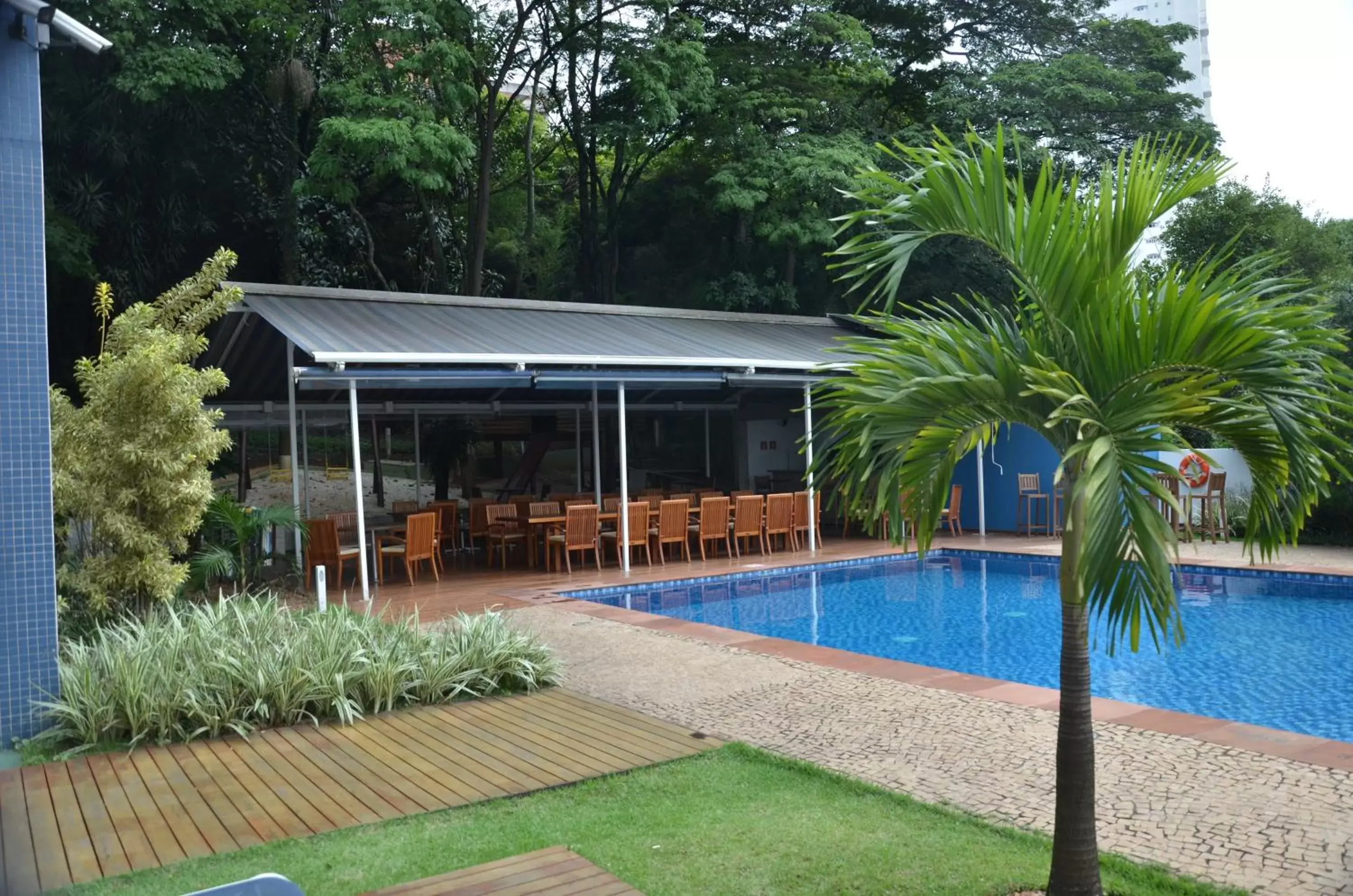 BBQ facilities, Swimming Pool in Novotel Sao Paulo Morumbi