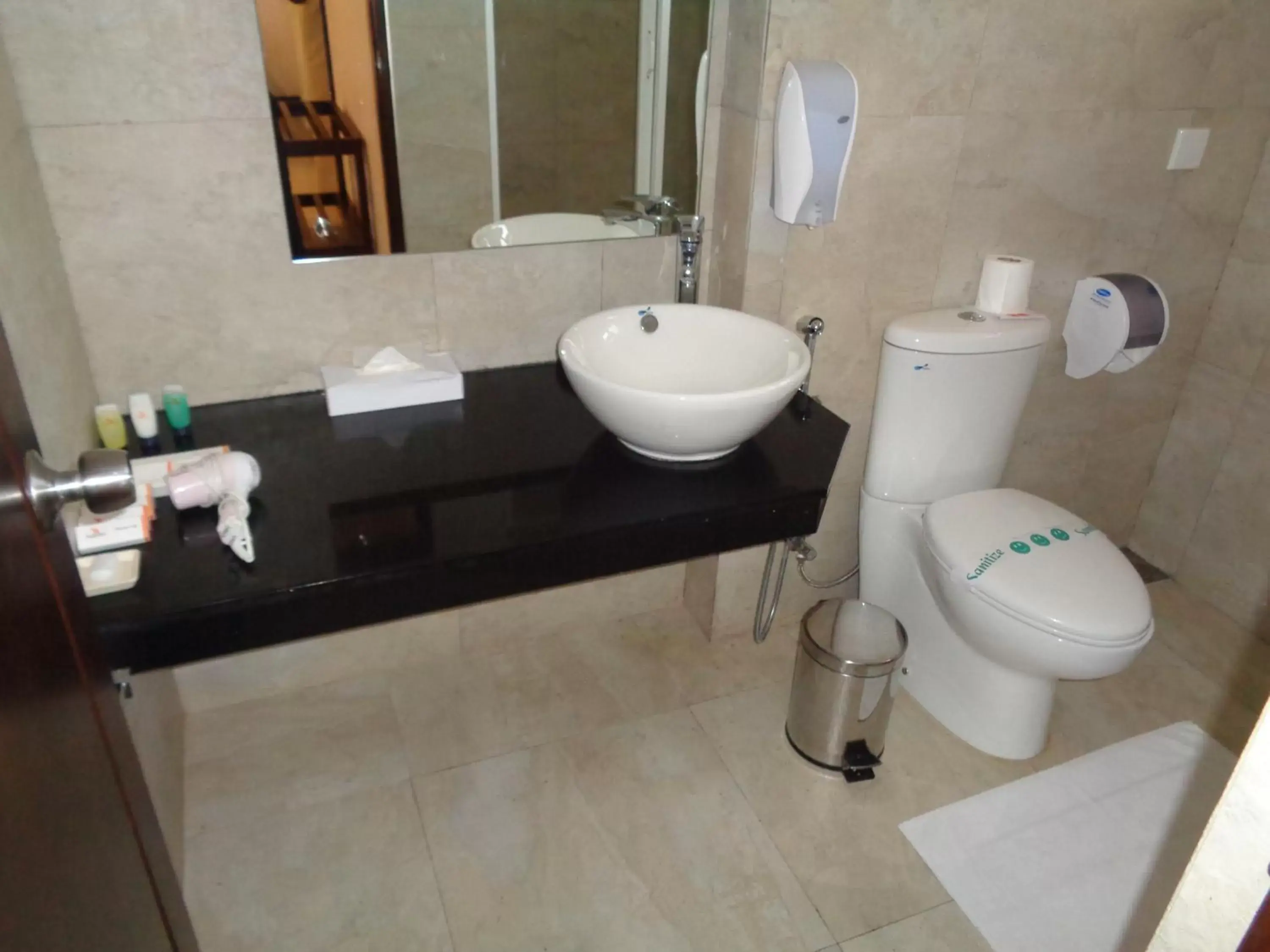 Bathroom in Rajarata Hotel Anuradhapura