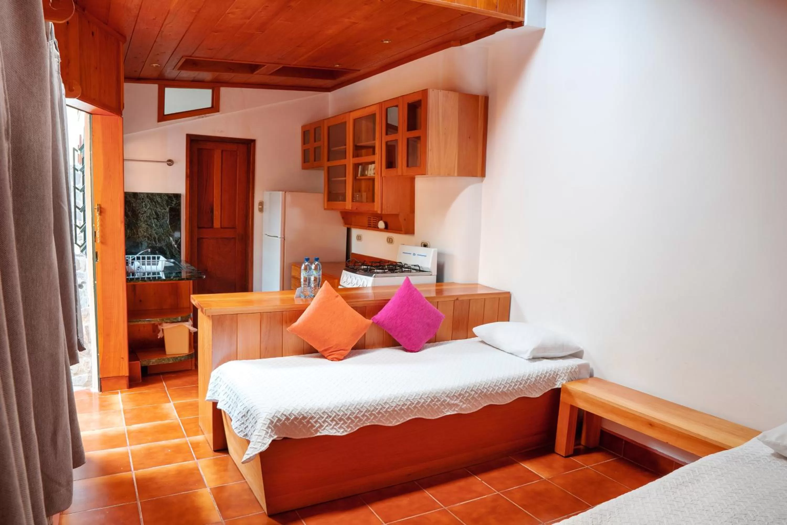 Bed in El Dragon Hotel