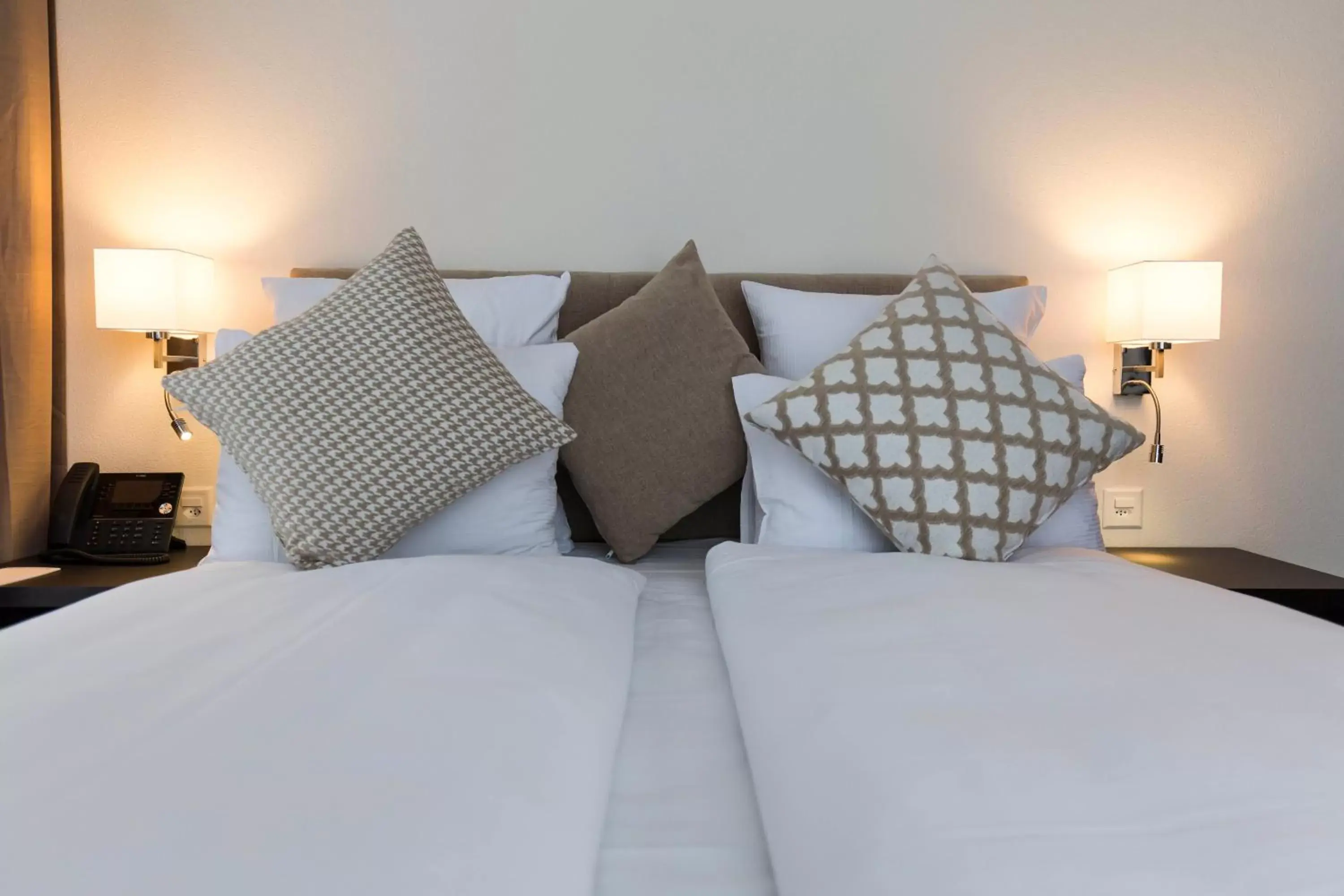 Bed in Hotel Swiss Star