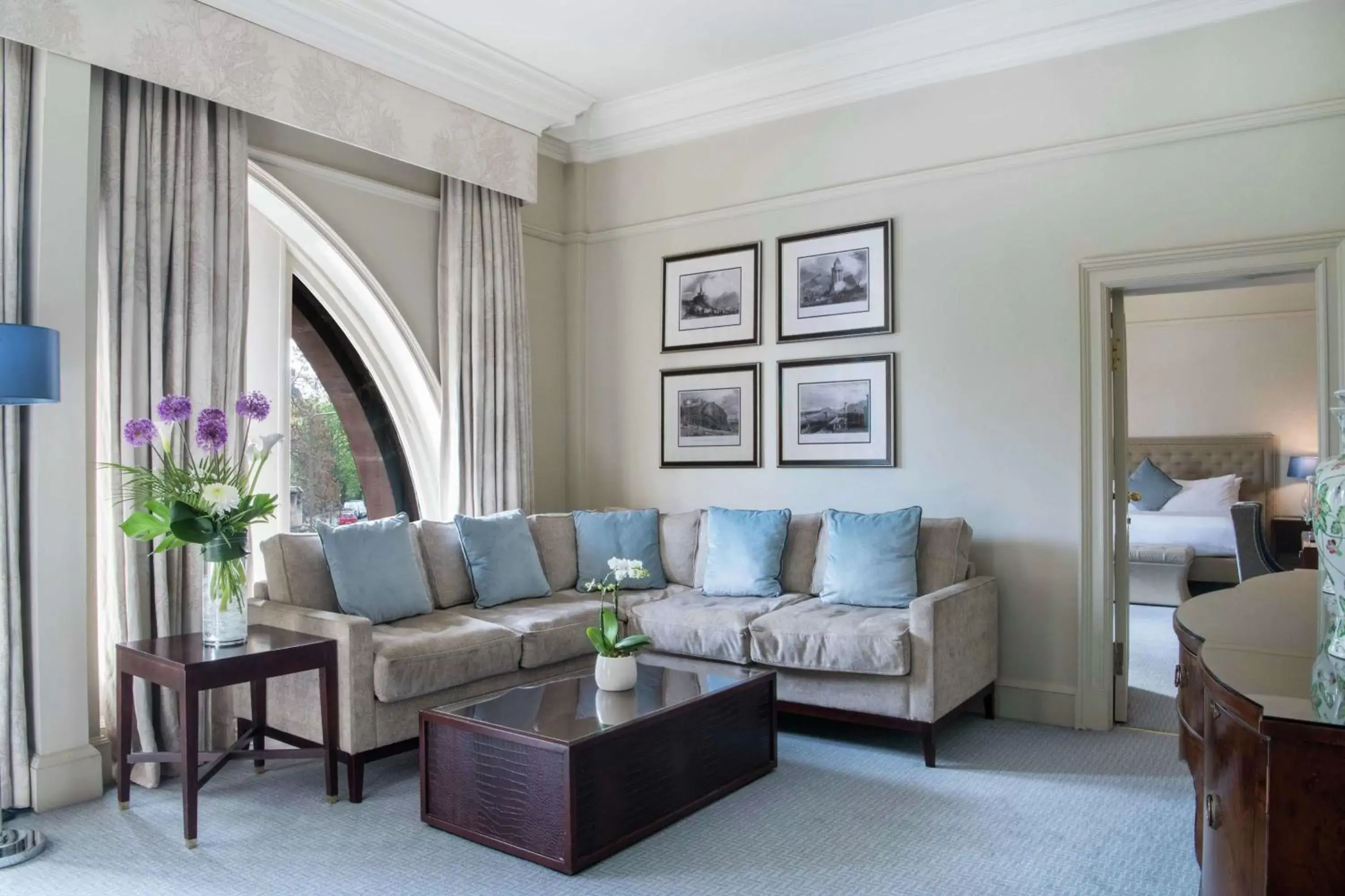 Living room, Seating Area in Waldorf Astoria Edinburgh - The Caledonian