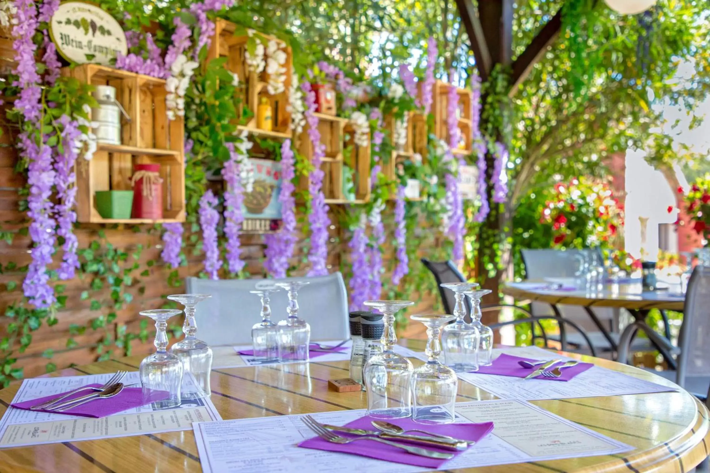 Restaurant/Places to Eat in Les Pins Blancs en Provence