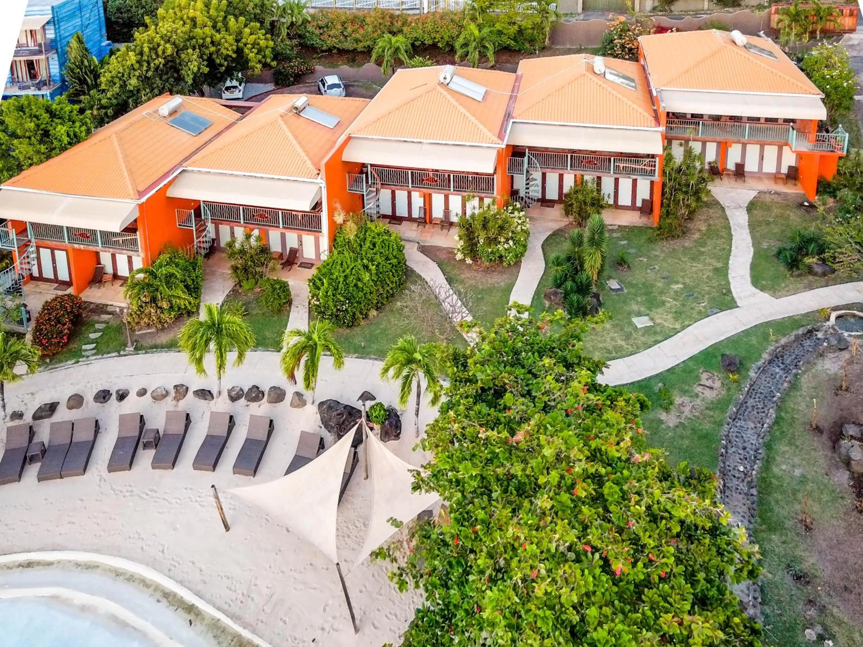 Bird's eye view in True Blue Bay Resort