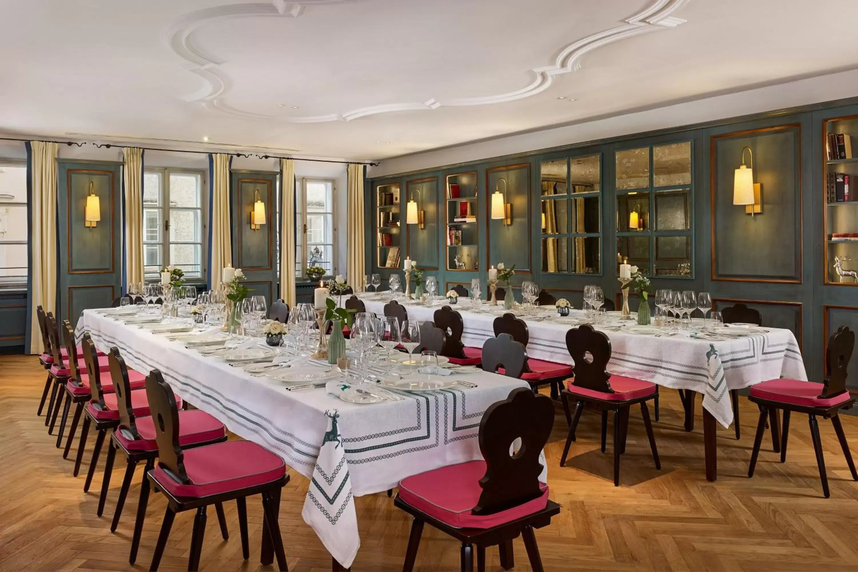 Meeting/conference room, Restaurant/Places to Eat in Hotel Goldener Hirsch, A Luxury Collection Hotel, Salzburg