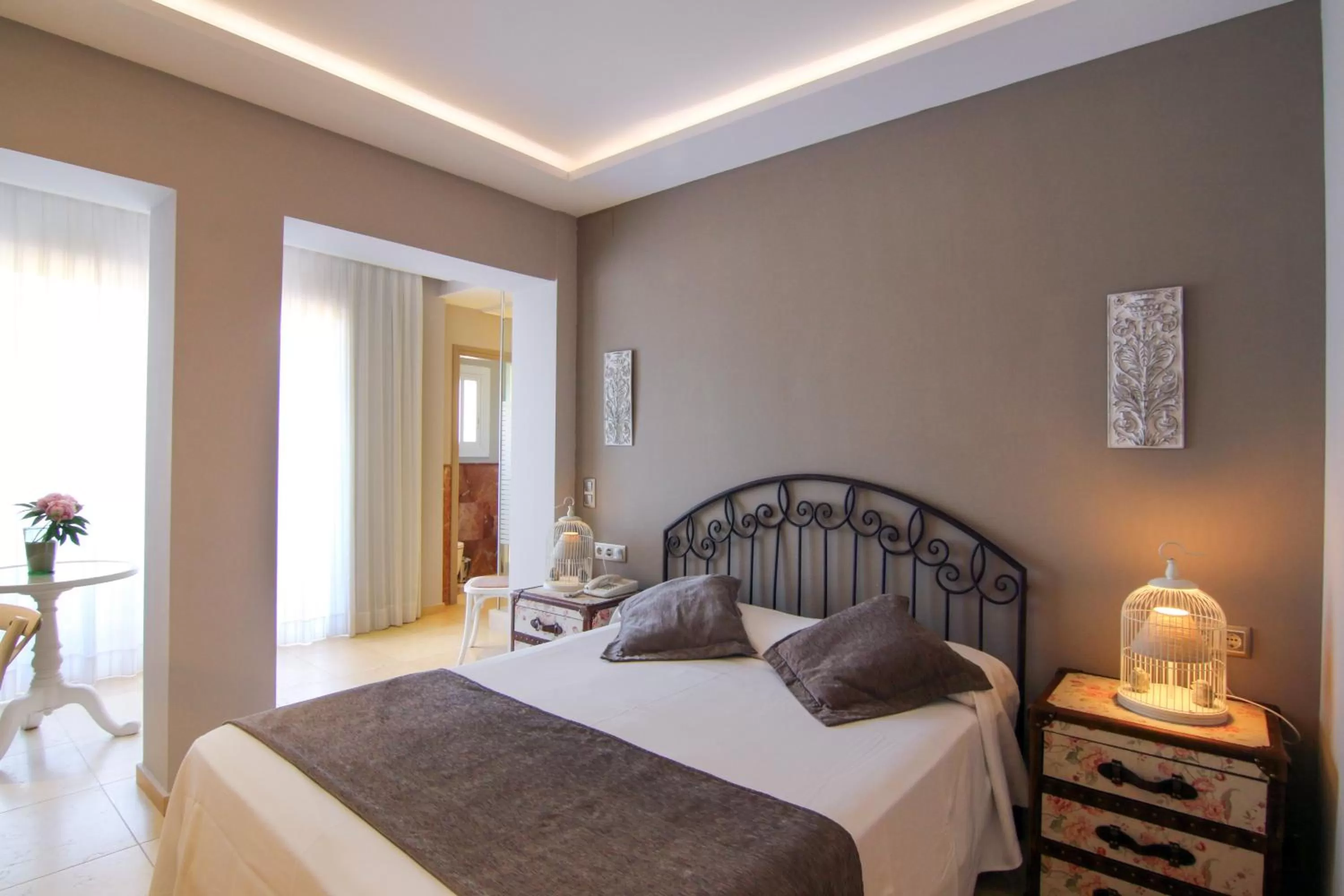 Bed in Hotel restaurant Ceferino