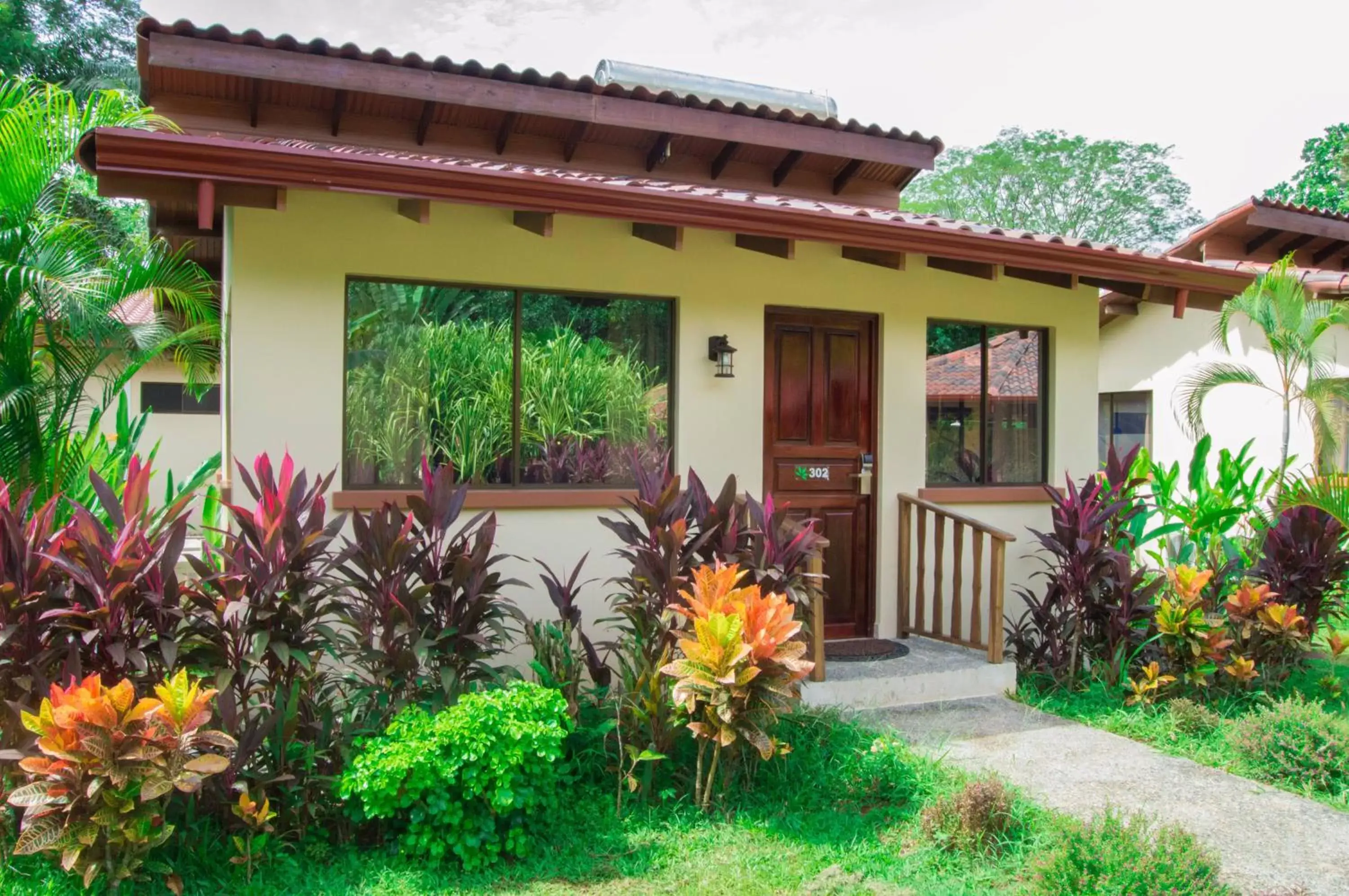 Garden in La Foresta Nature Resort