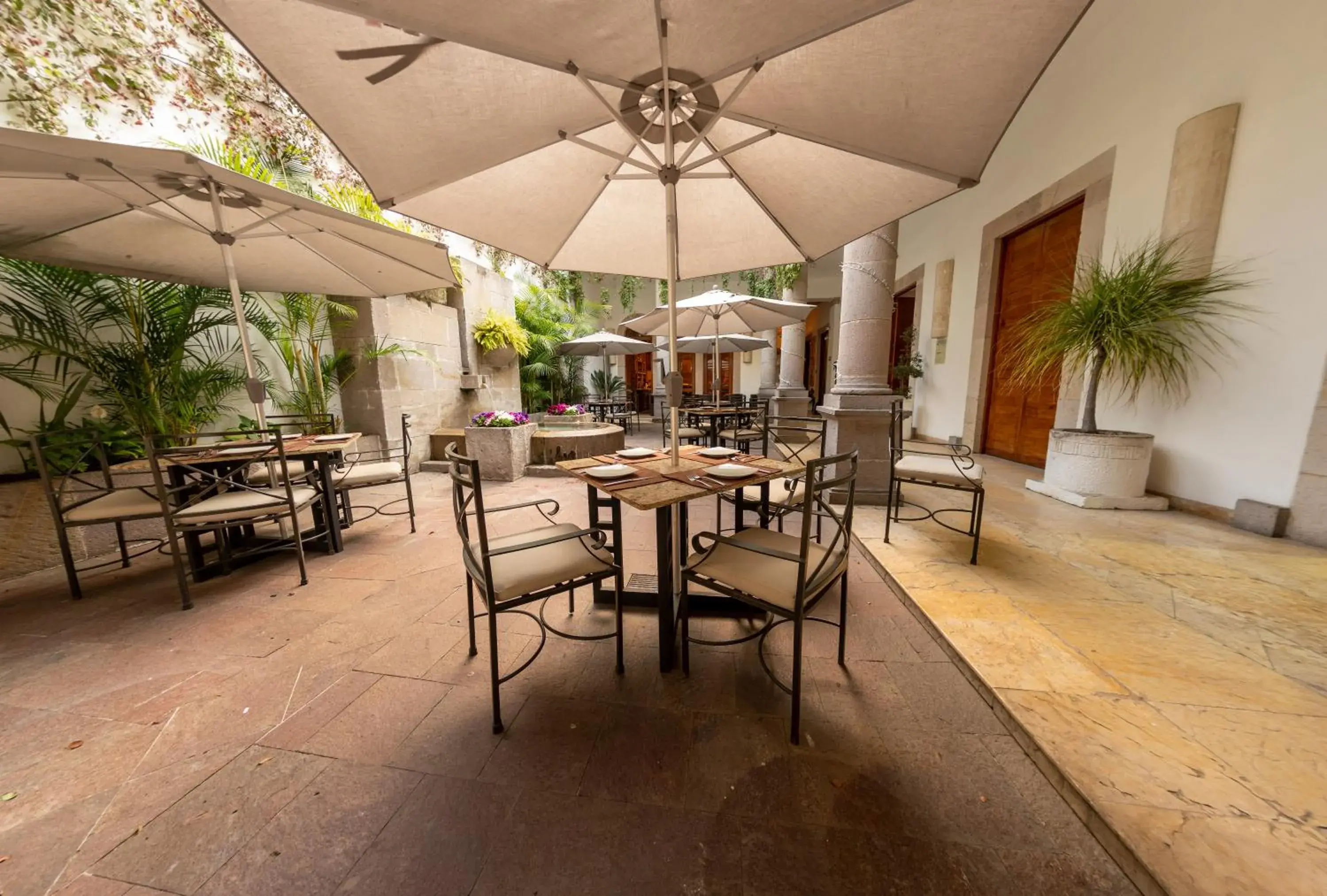 Patio, Restaurant/Places to Eat in Hotel Boutique Casa San Diego