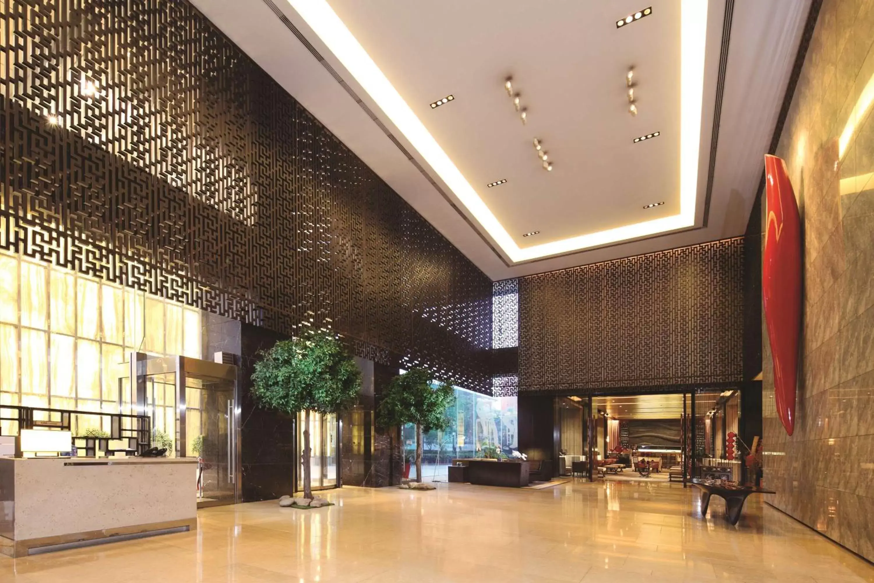 Lobby or reception in DoubleTree by Hilton Beijing Lobby or reception in DoubleTree by Hilton Beijing