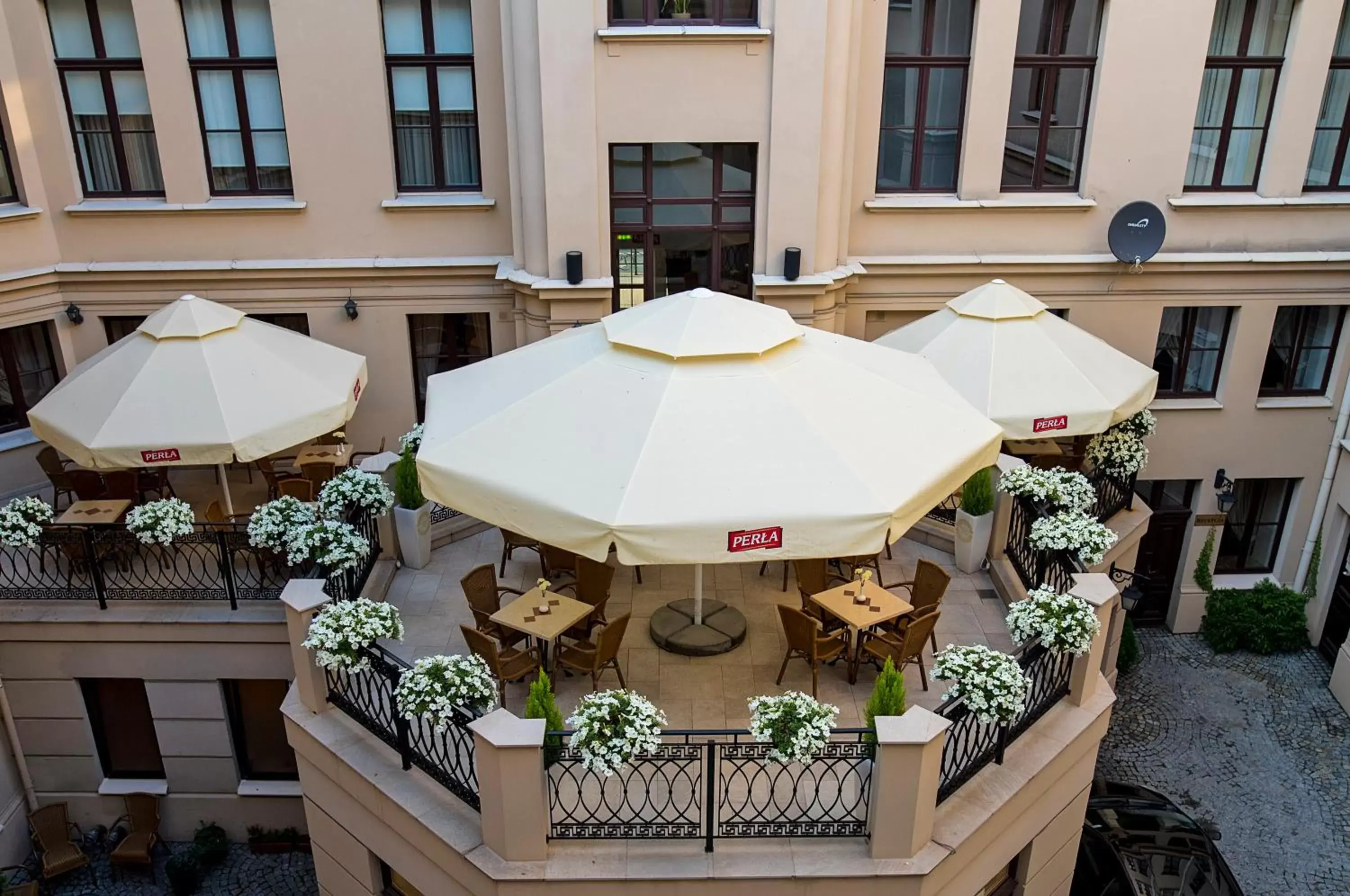 Patio in IBB Hotel Grand Hotel Lublin