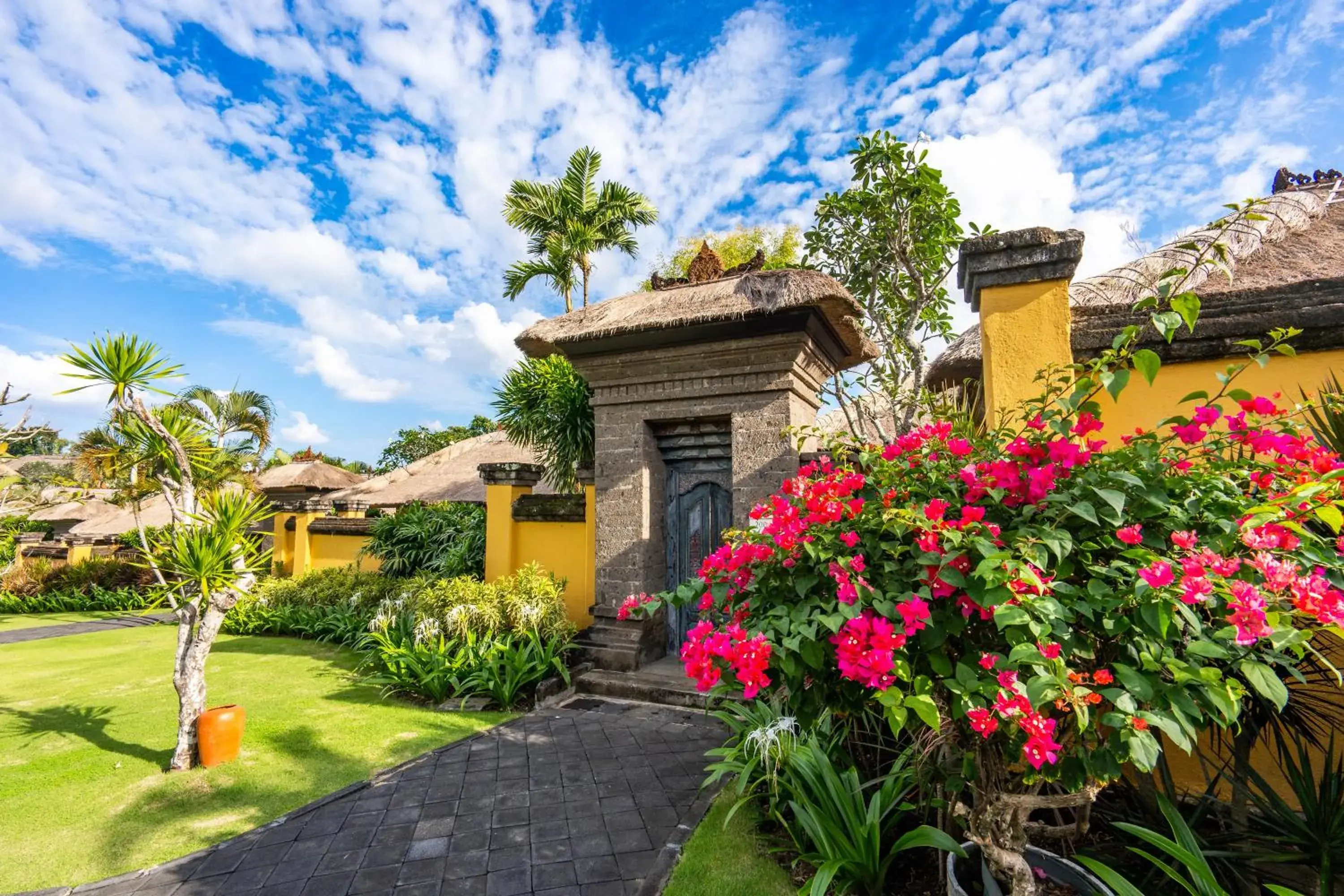 Facade/entrance, Property Building in AYANA Villas Bali